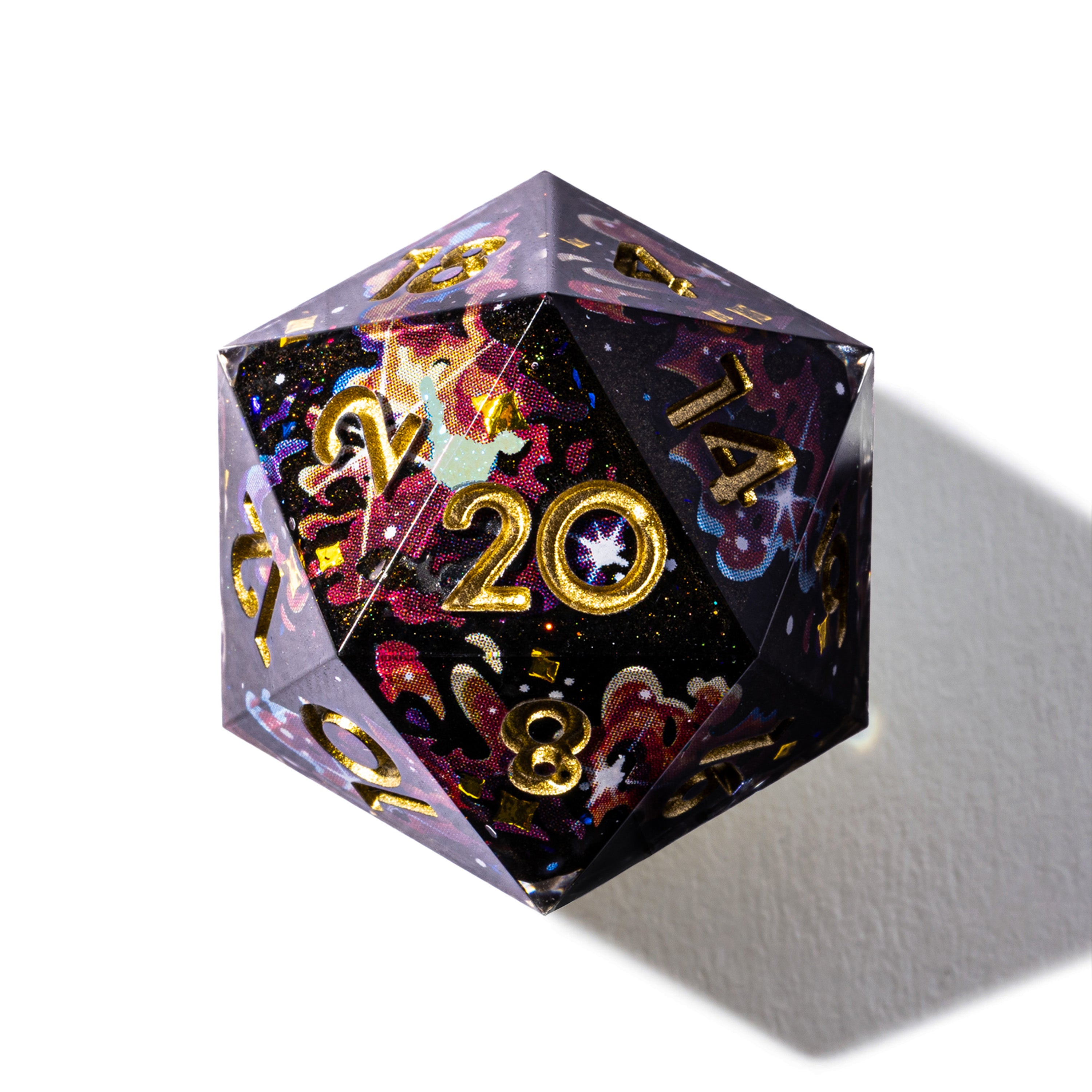 Cosmic Storm 7-Piece Iconic Dice Set