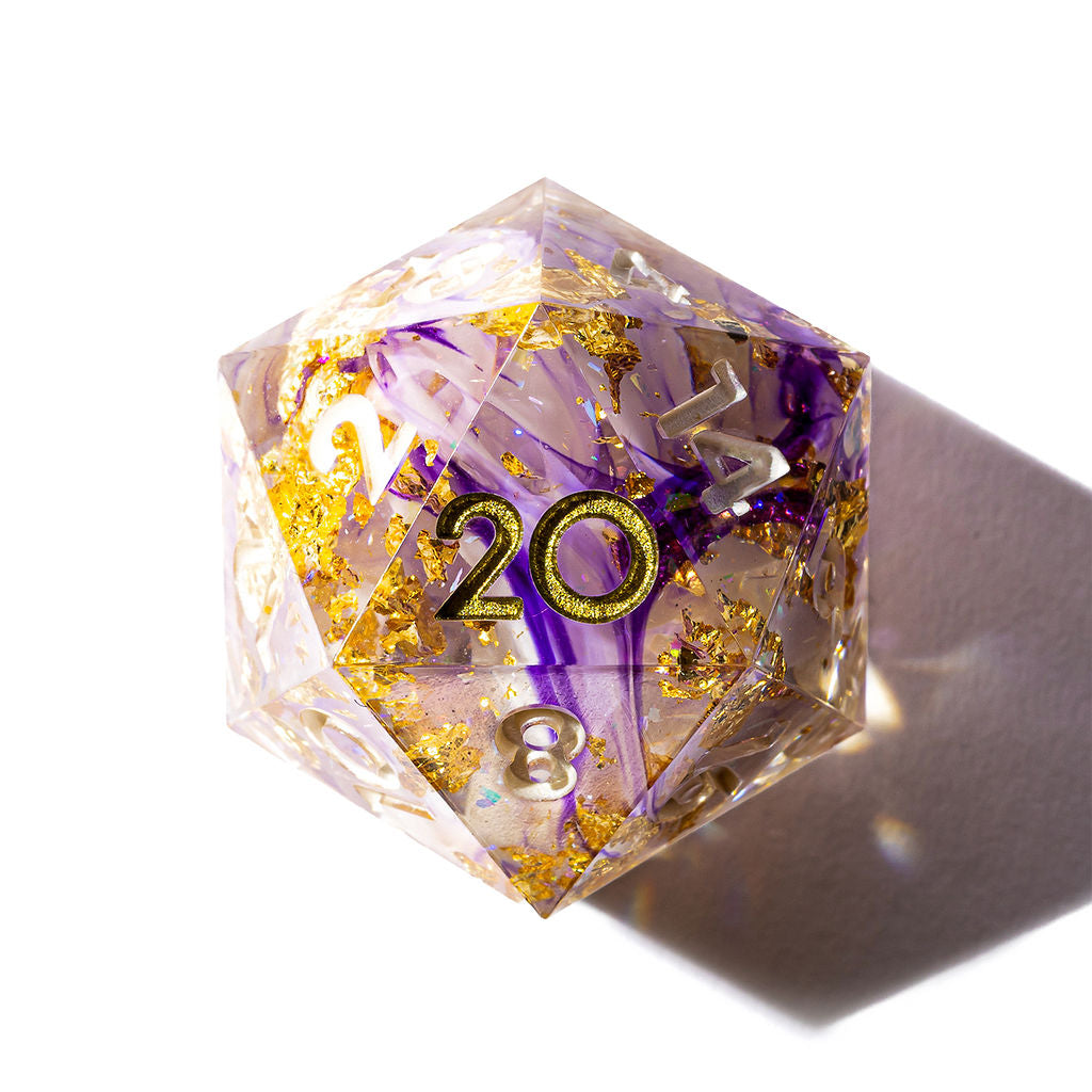 Wisteria Falls 7-Piece Polyhedral Dice Set - Dispel Dice - Premium DnD Dice & Accessories # #