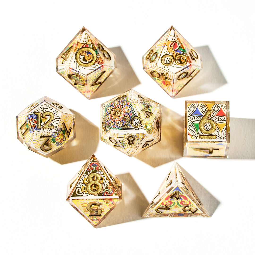 Danqing 7-Piece Iconic Dice Set