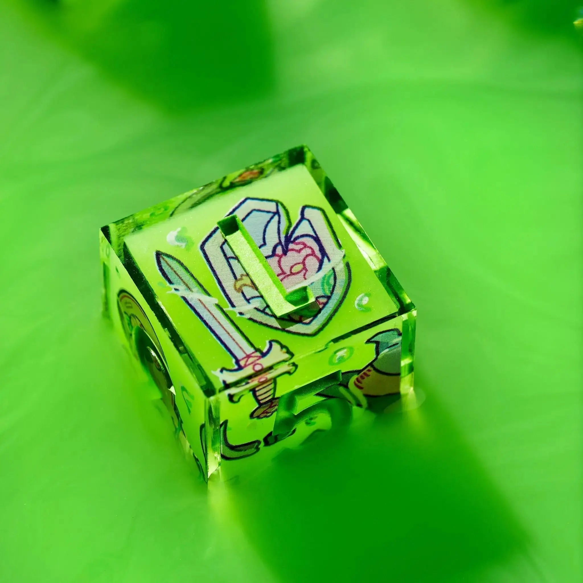 Death By Ooze Premium DnD Dice Set | Dispel Dice®