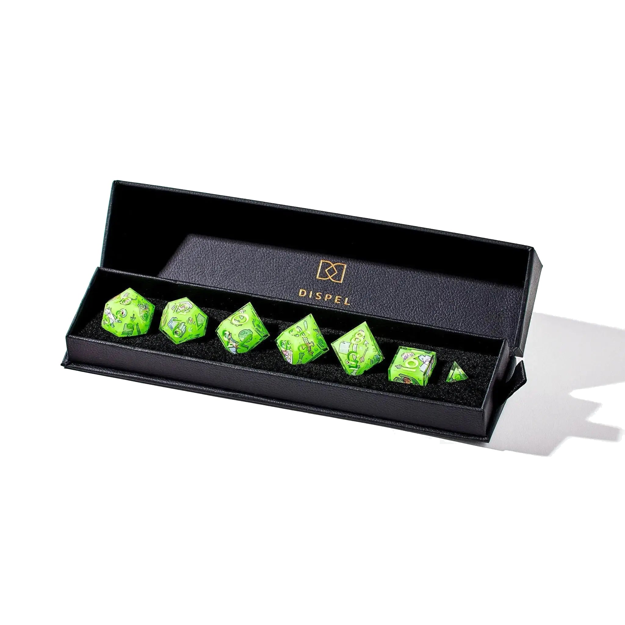Death By Ooze 7-Piece Iconic Dice Set