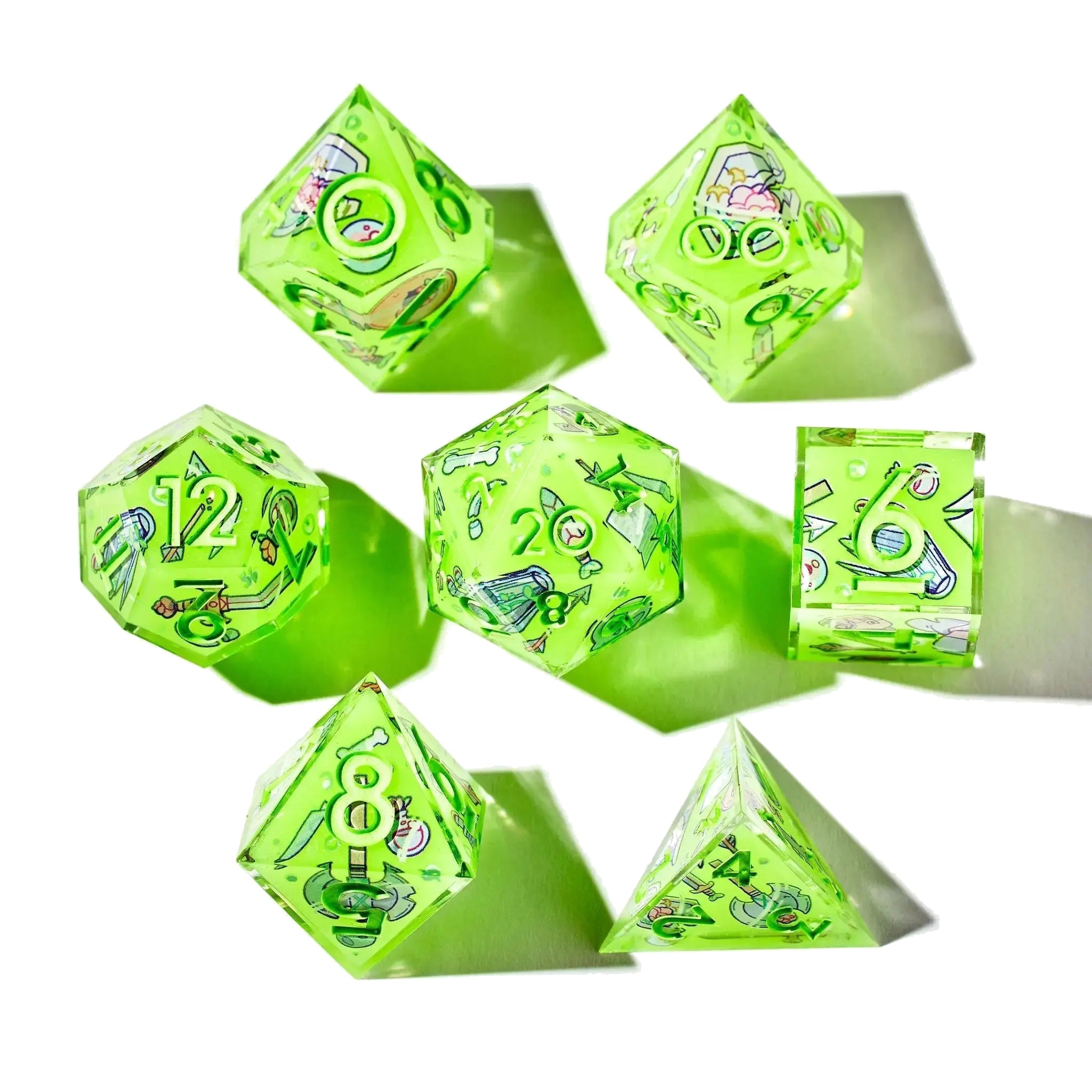 Death By Ooze Premium DnD Dice Set | Dispel Dice®