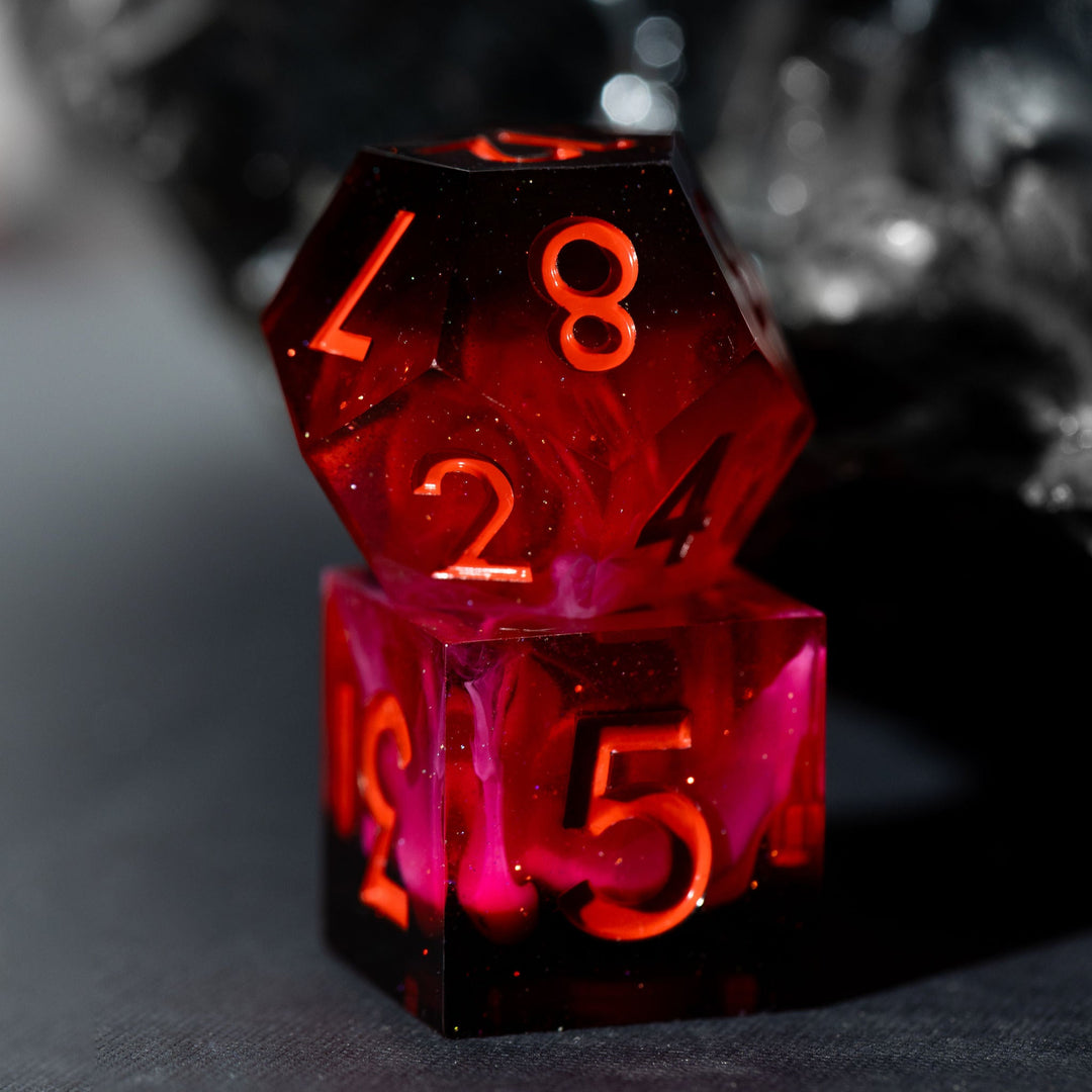 Deimos 7-Piece Polyhedral Dice Set