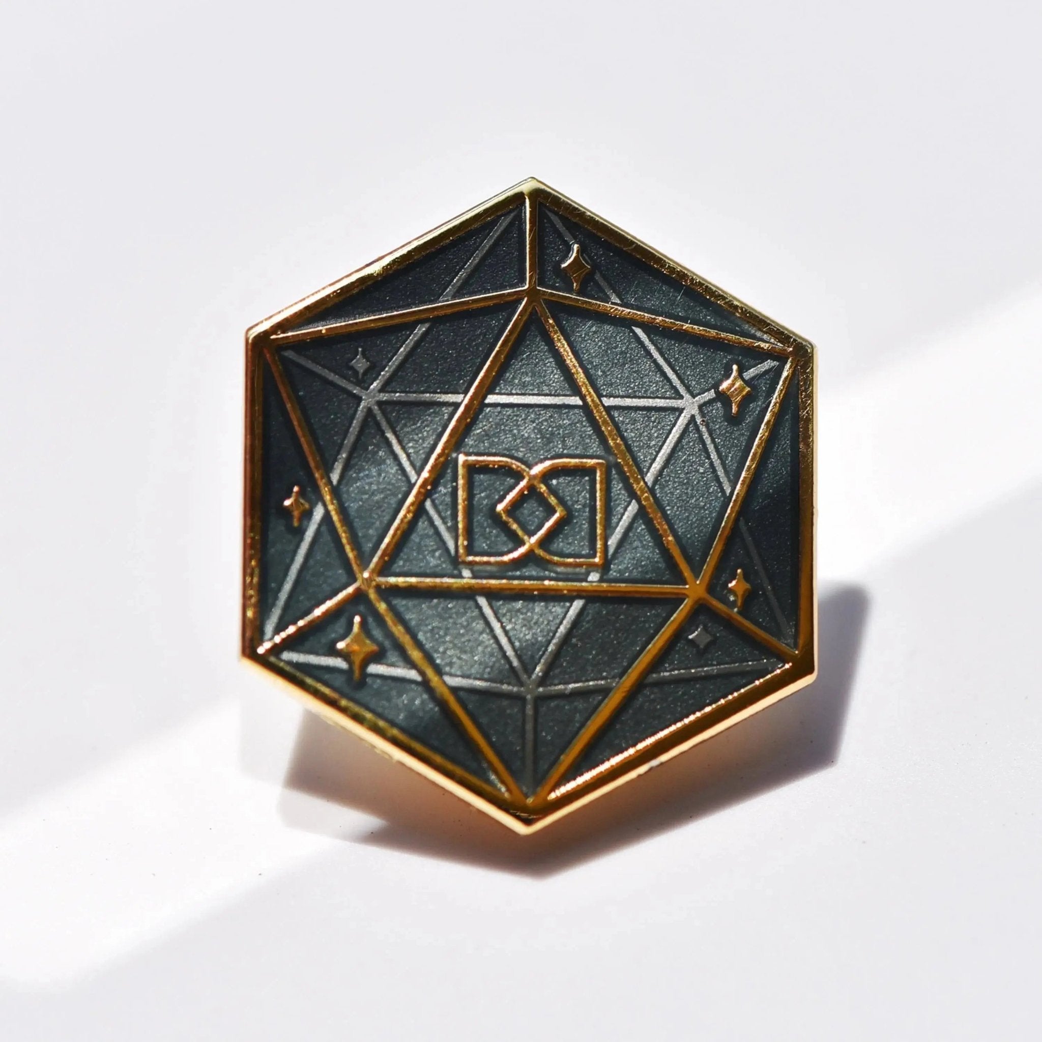 Dispel Dice Enamel Pin - Dispel Dice - Premium DnD Dice & Accessories