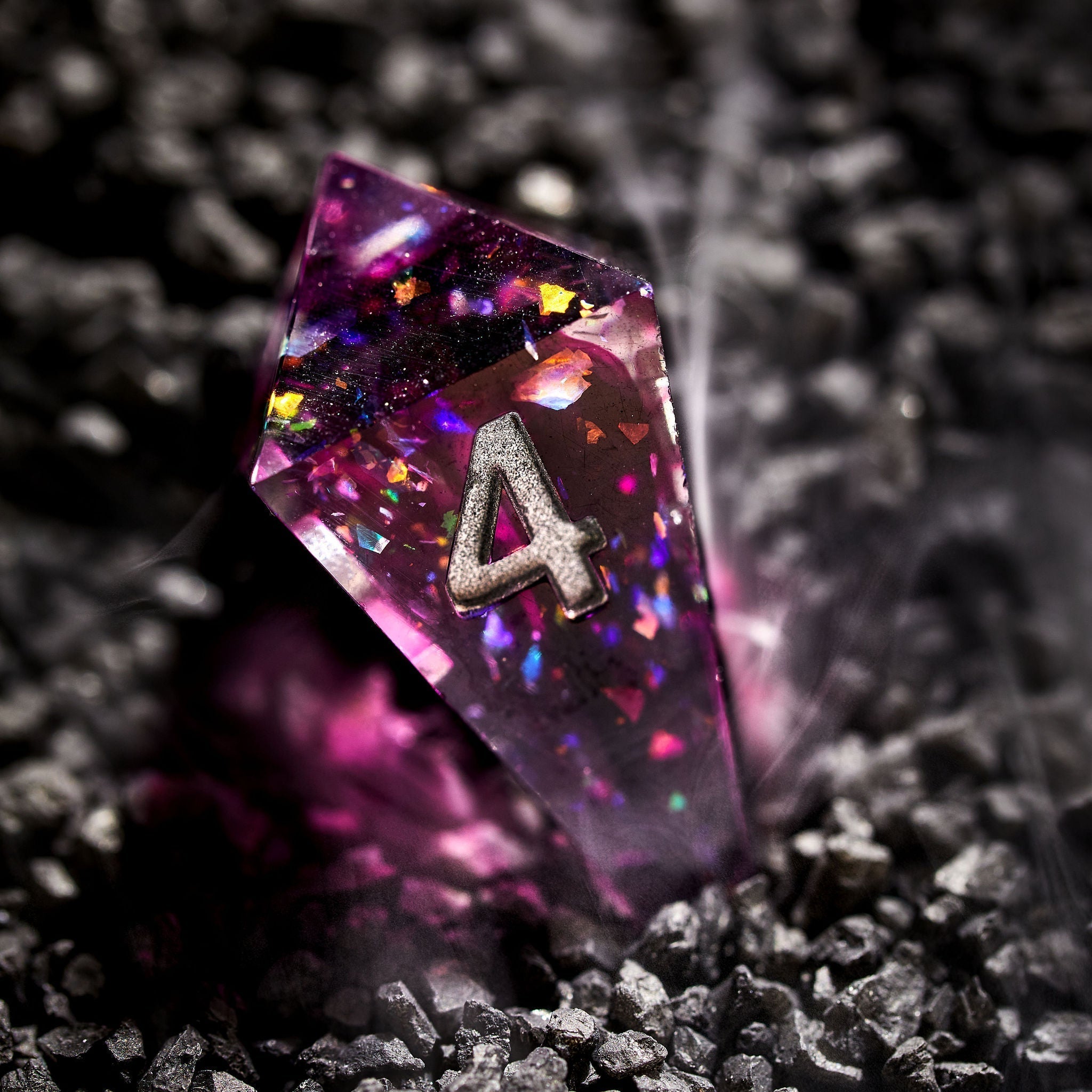 Eternal Coven 7-Piece Jewel-shaped Dice Set - Dispel Dice - Premium DnD Dice & Accessories