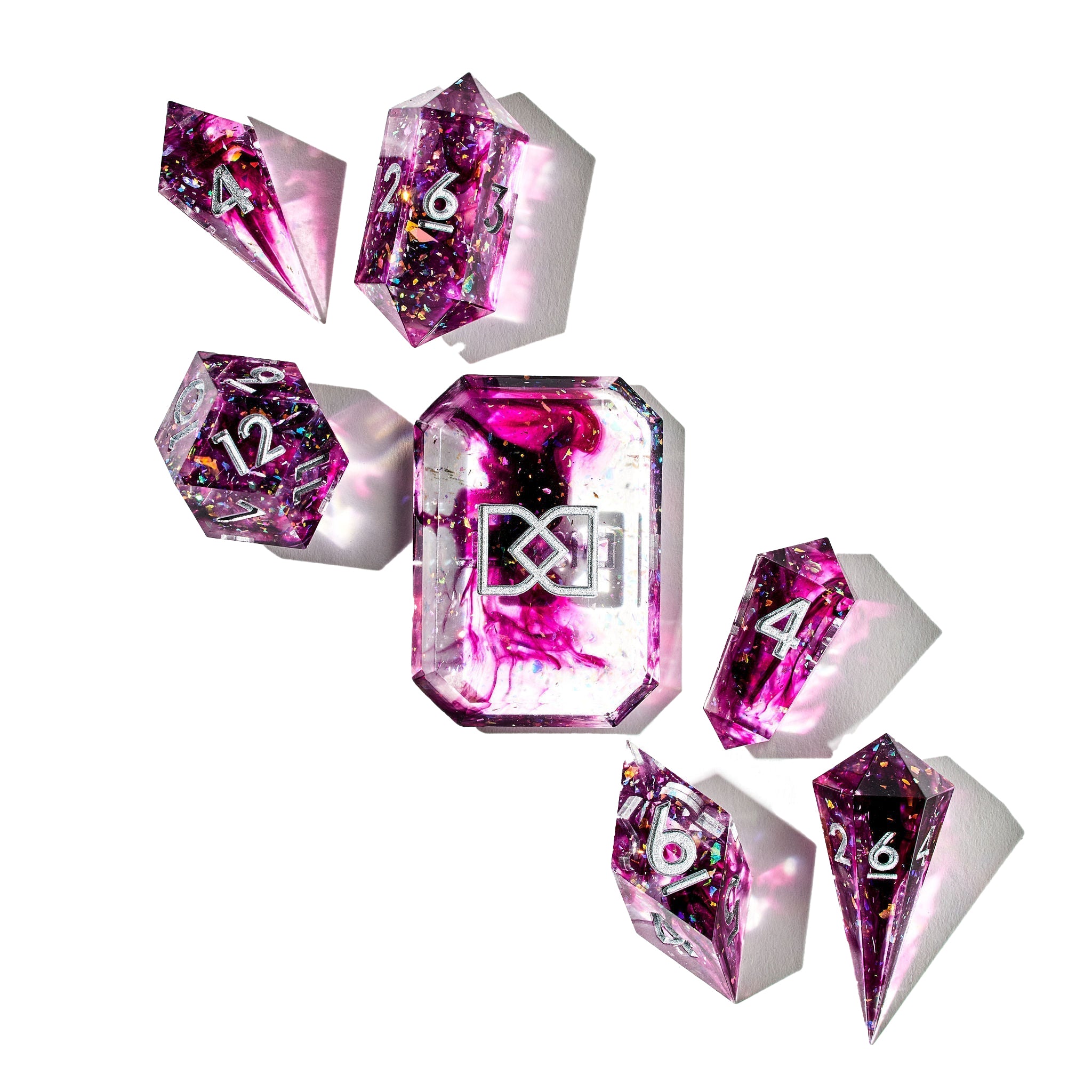 Eternal Coven 7-Piece Jewel Shape Dice Set