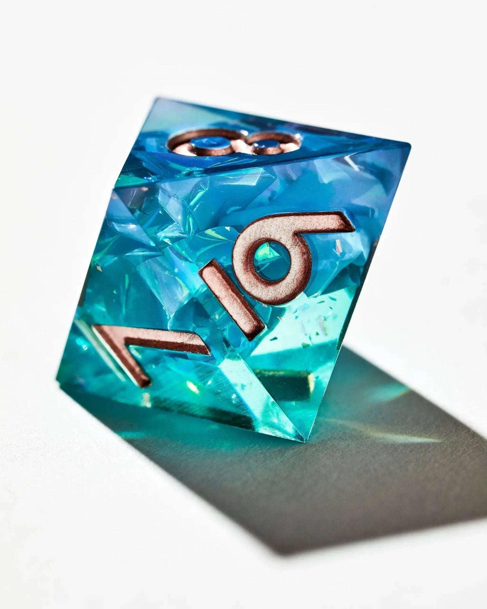 Faewater 7-Piece Polyhedral Dice Set - Dispel Dice - Premium DnD Dice & Accessories