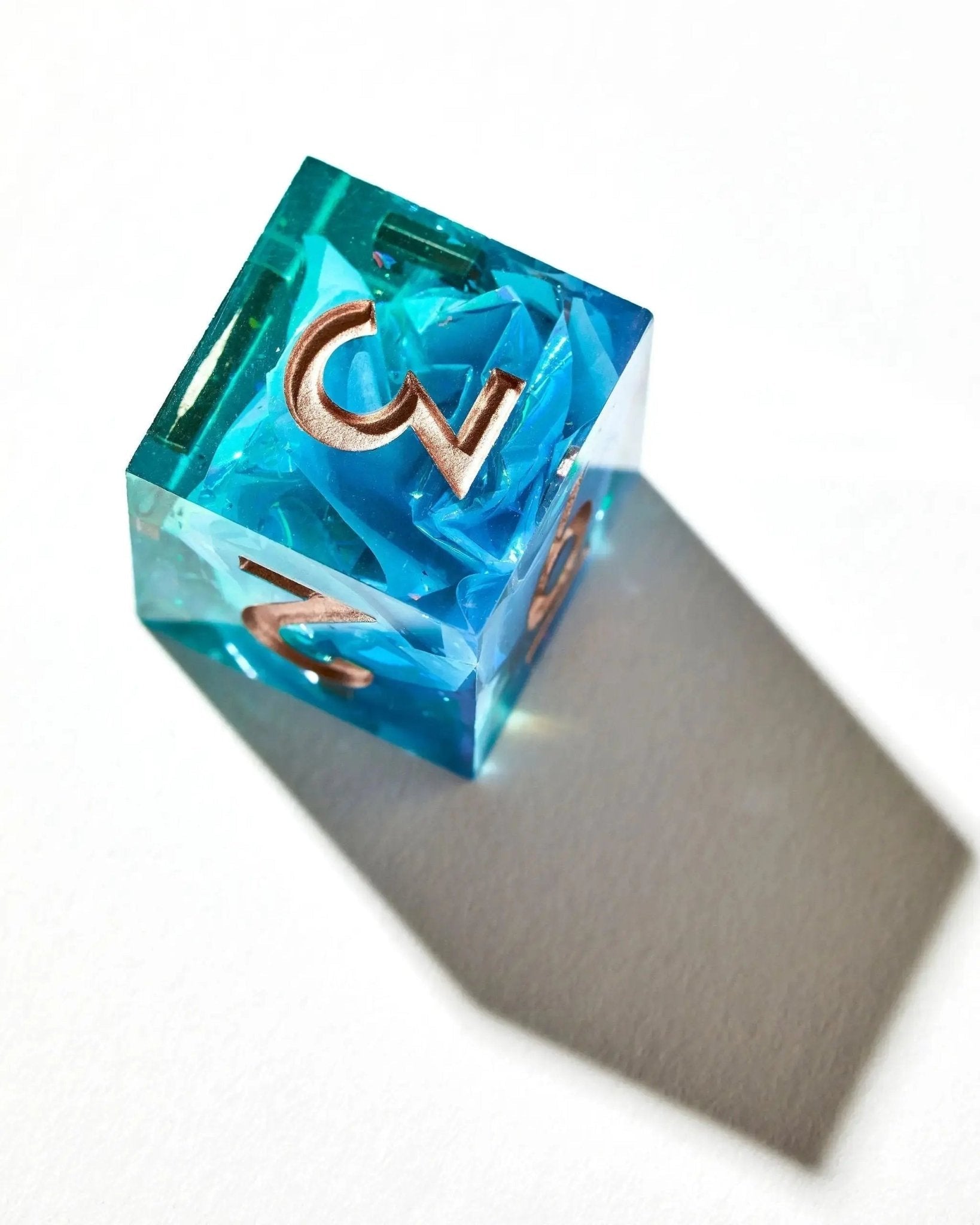 Faewater 7-Piece Polyhedral Dice Set - Dispel Dice - Premium DnD Dice & Accessories