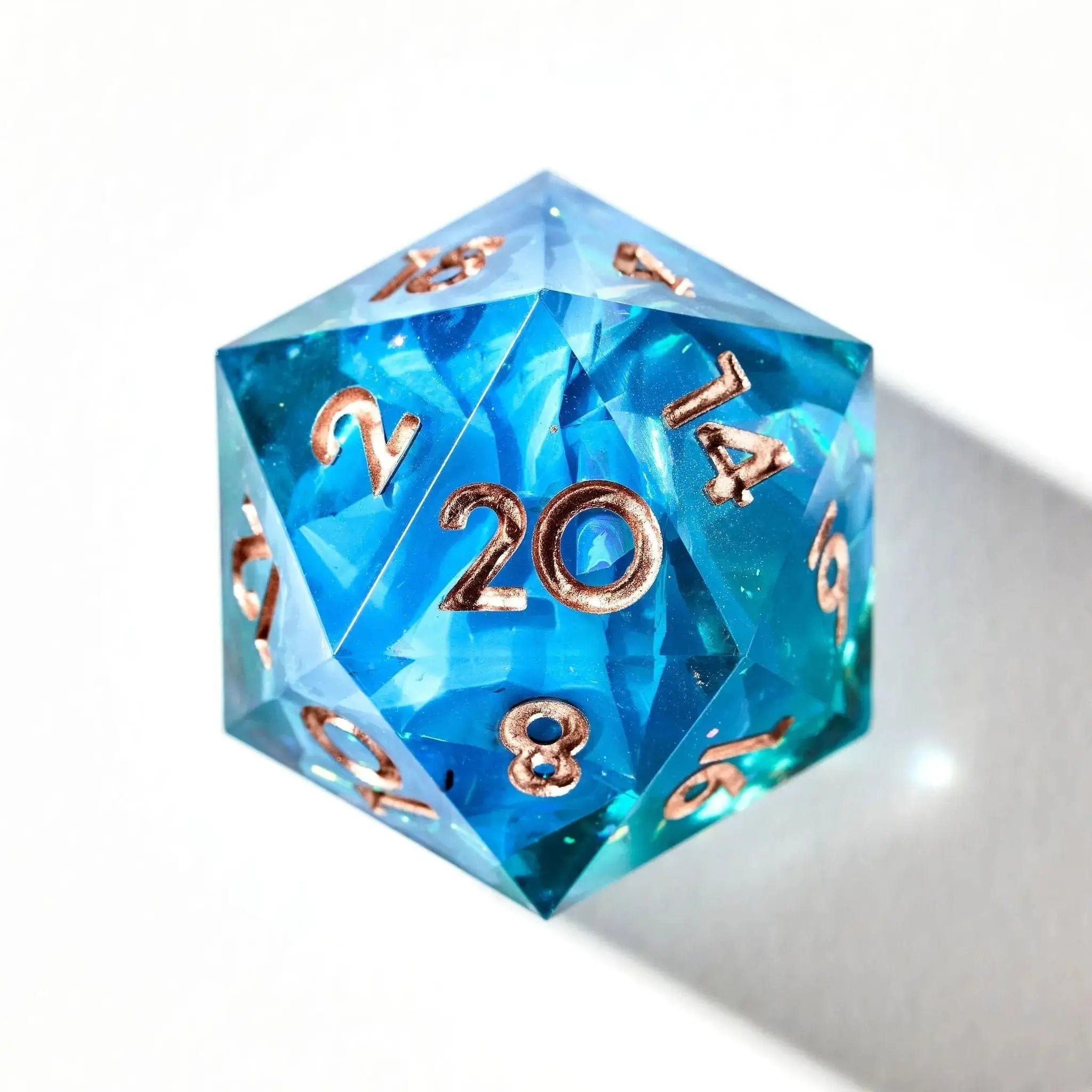 Faewater 7-Piece Polyhedral Dice Set - Dispel Dice - Premium DnD Dice & Accessories