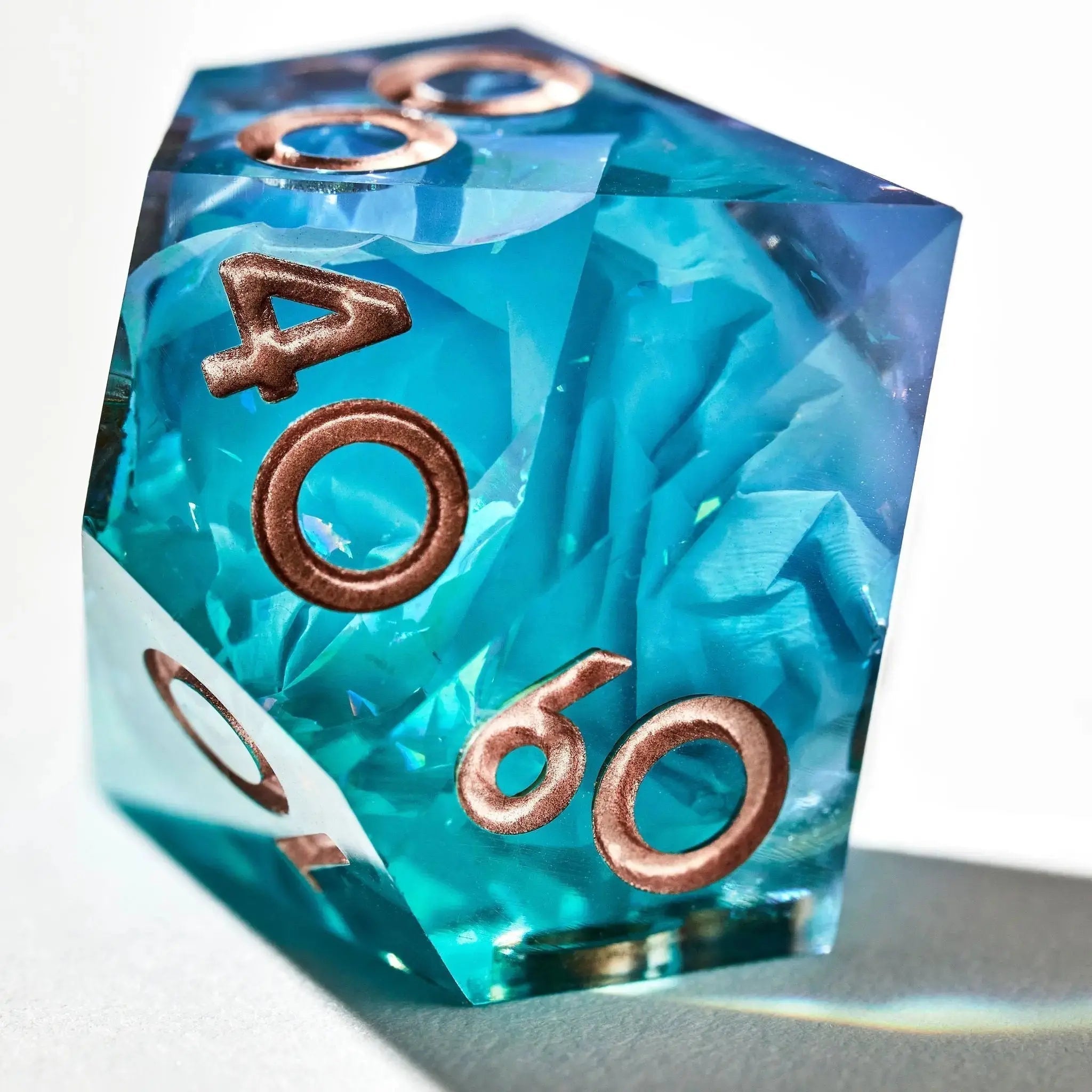 Faewater 7-Piece Polyhedral Dice Set - Dispel Dice - Premium DnD Dice & Accessories