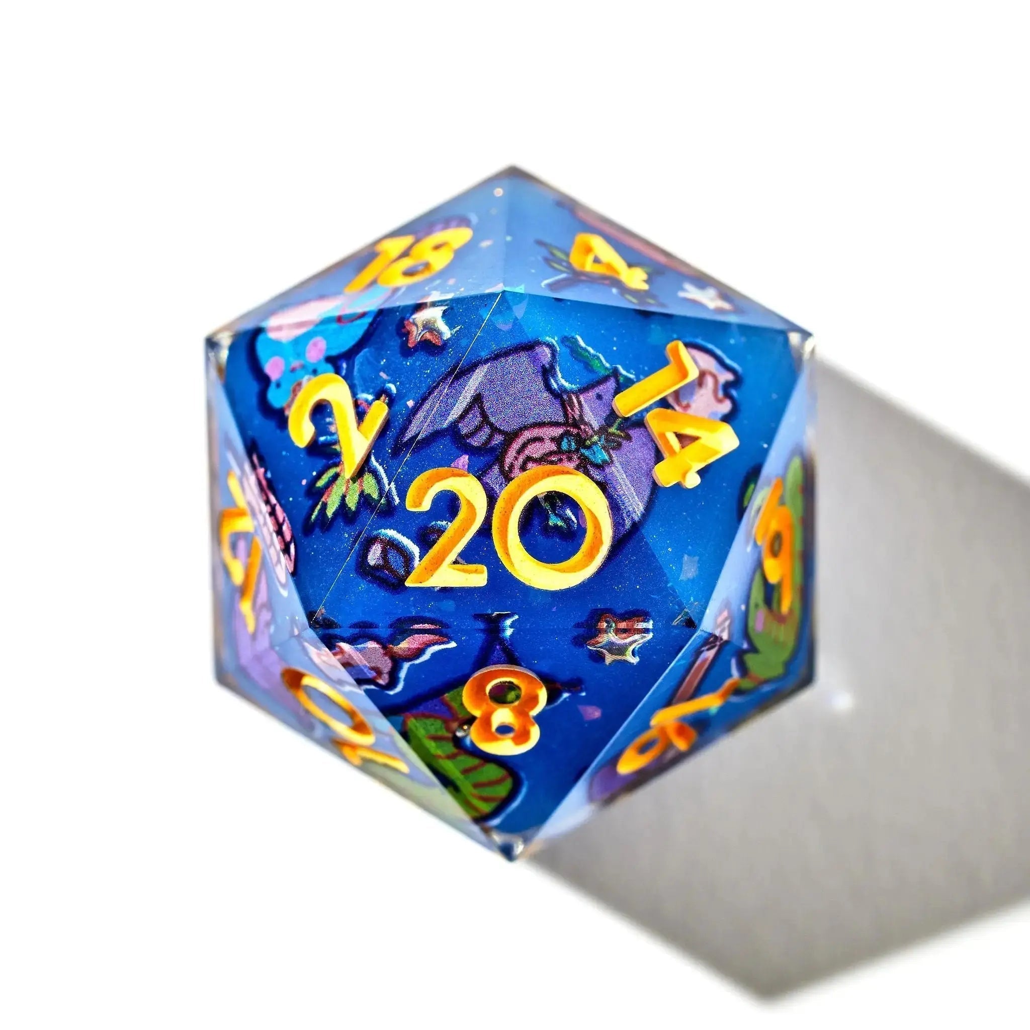 Find Familiar 7-Piece Iconic Dice Set - Dispel Dice - Premium DnD Dice & Accessories