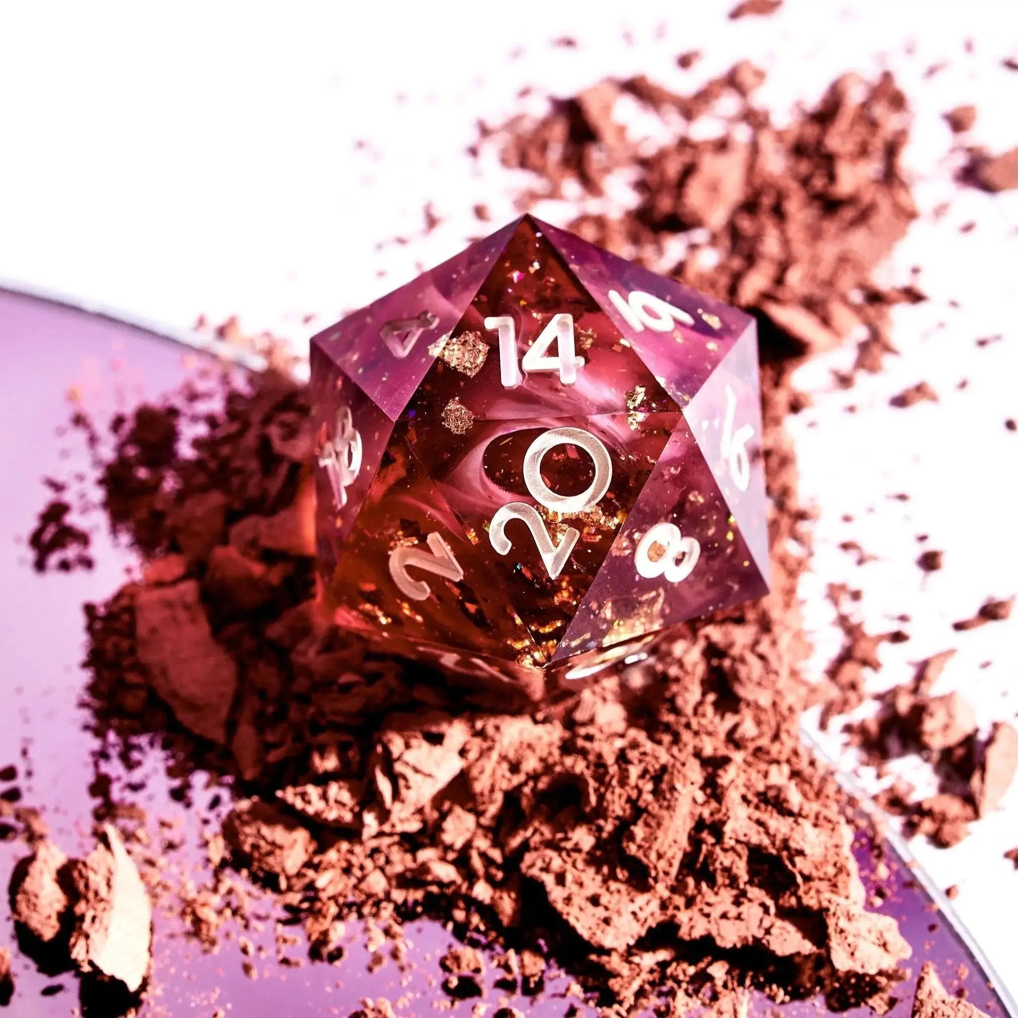 First Blush 7-Piece Polyhedral Dice Set