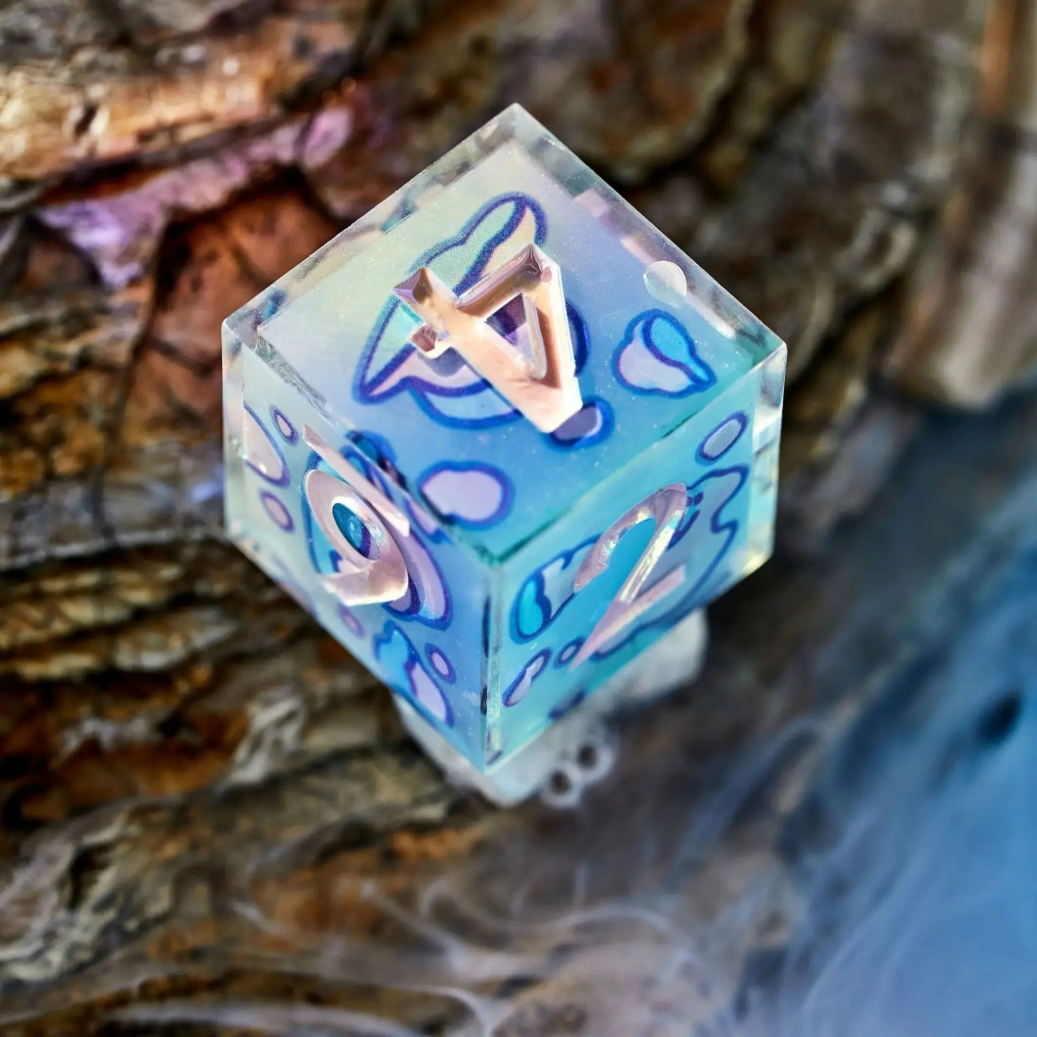 Fleeting Feelings 7-Piece Iconic Dice Set - Dispel Dice - Premium DnD Dice & Accessories
