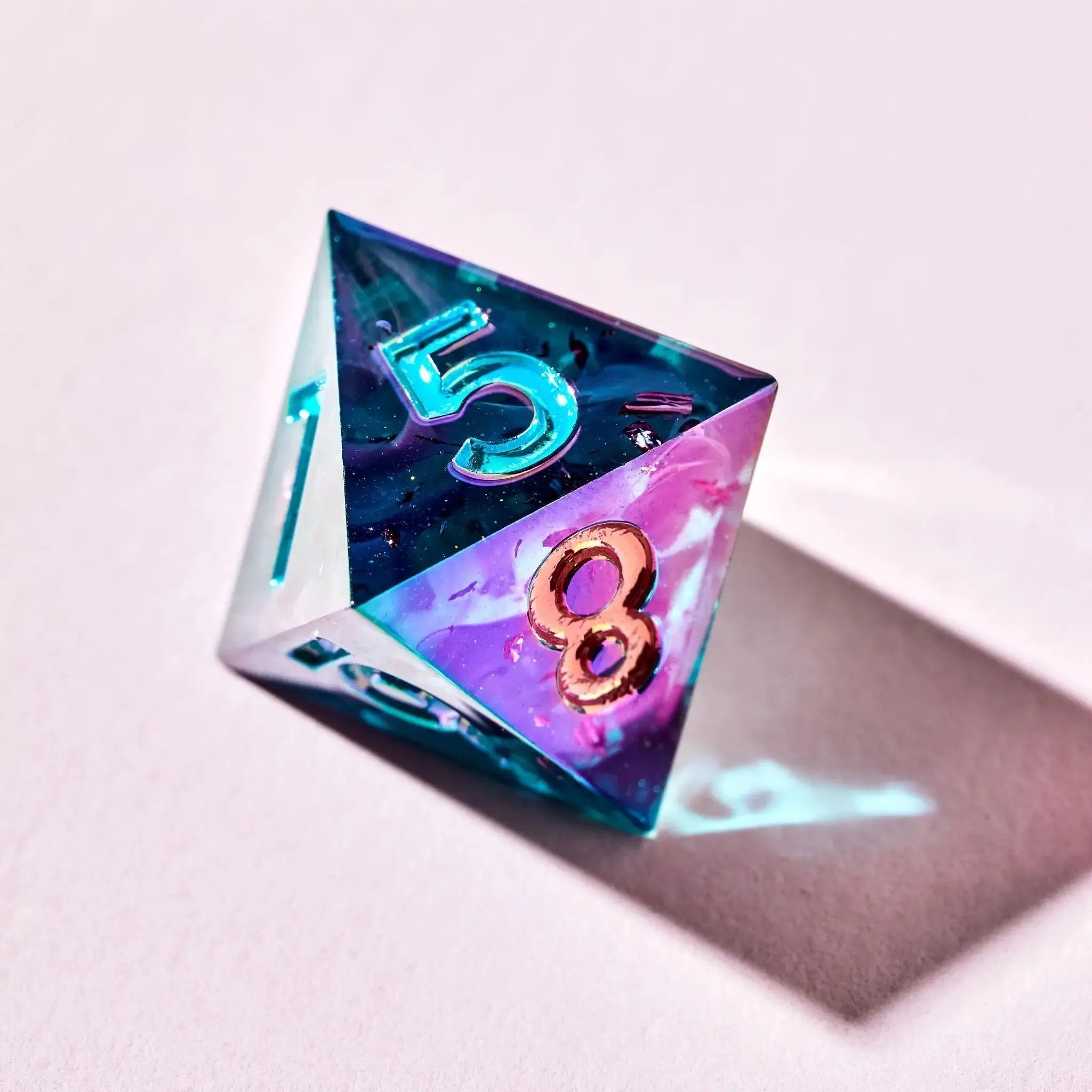 Fluorite Float 7-Piece Polyhedral Dice Set - Dispel Dice - Premium DnD Dice & Accessories