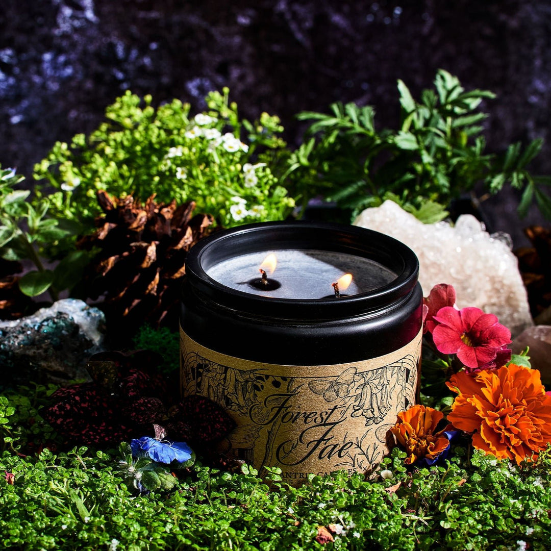 Dispel Dice x Cantrip Candles "Forest of Fae" Scented Soy Candle (12 oz.)