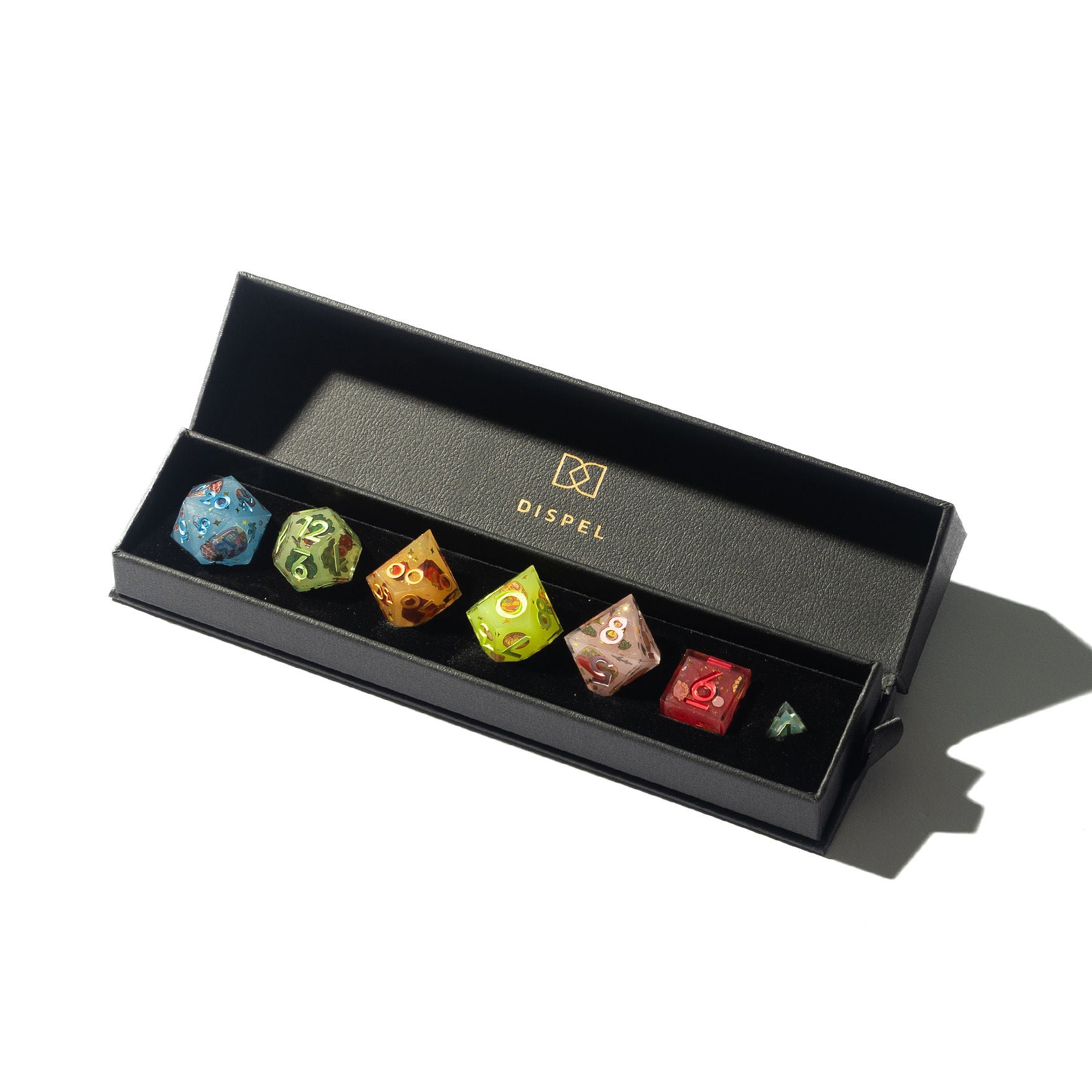 Delicious in Dungeon 7-Piece Iconic Dice Set