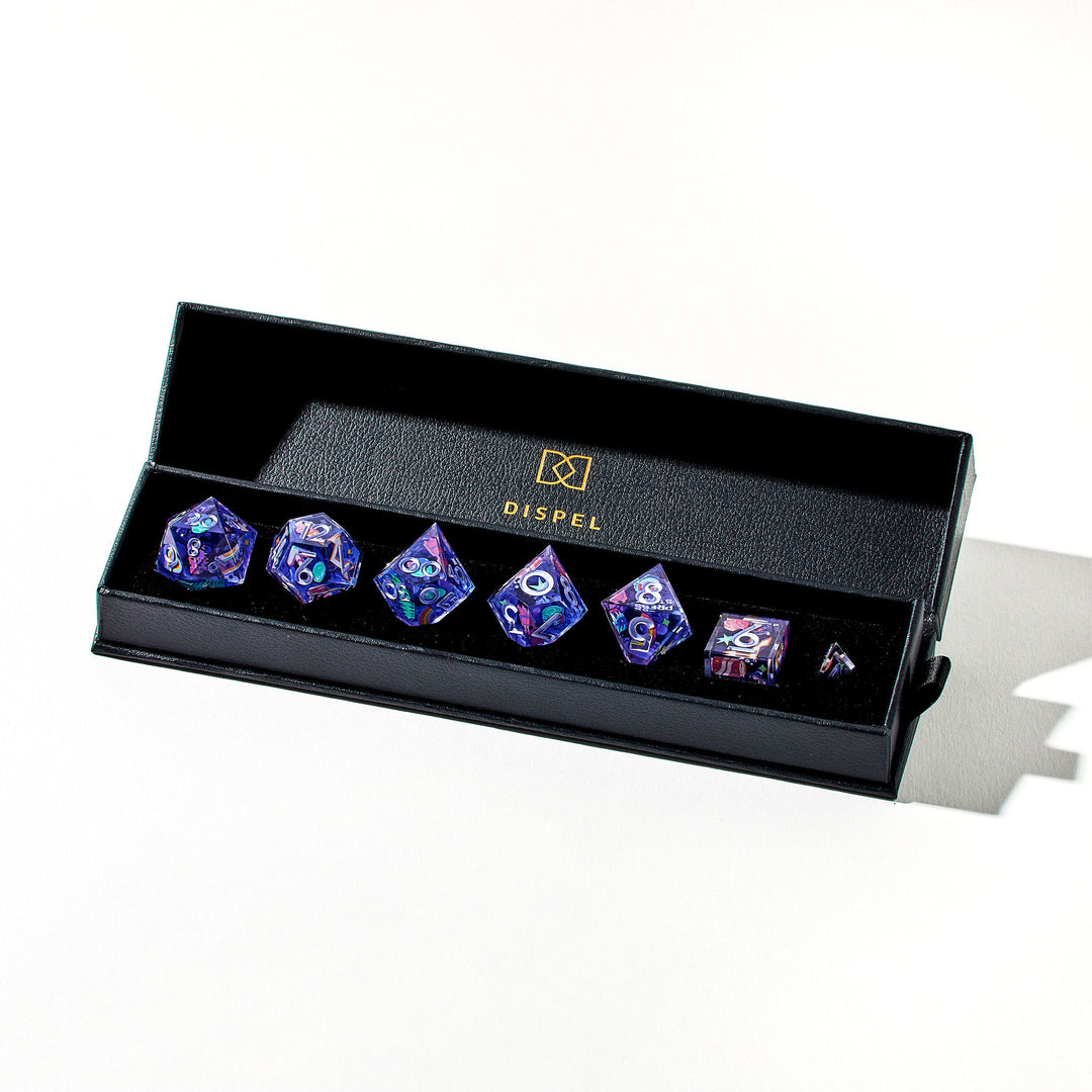 Fun City 7-Piece Iconic Dice Set