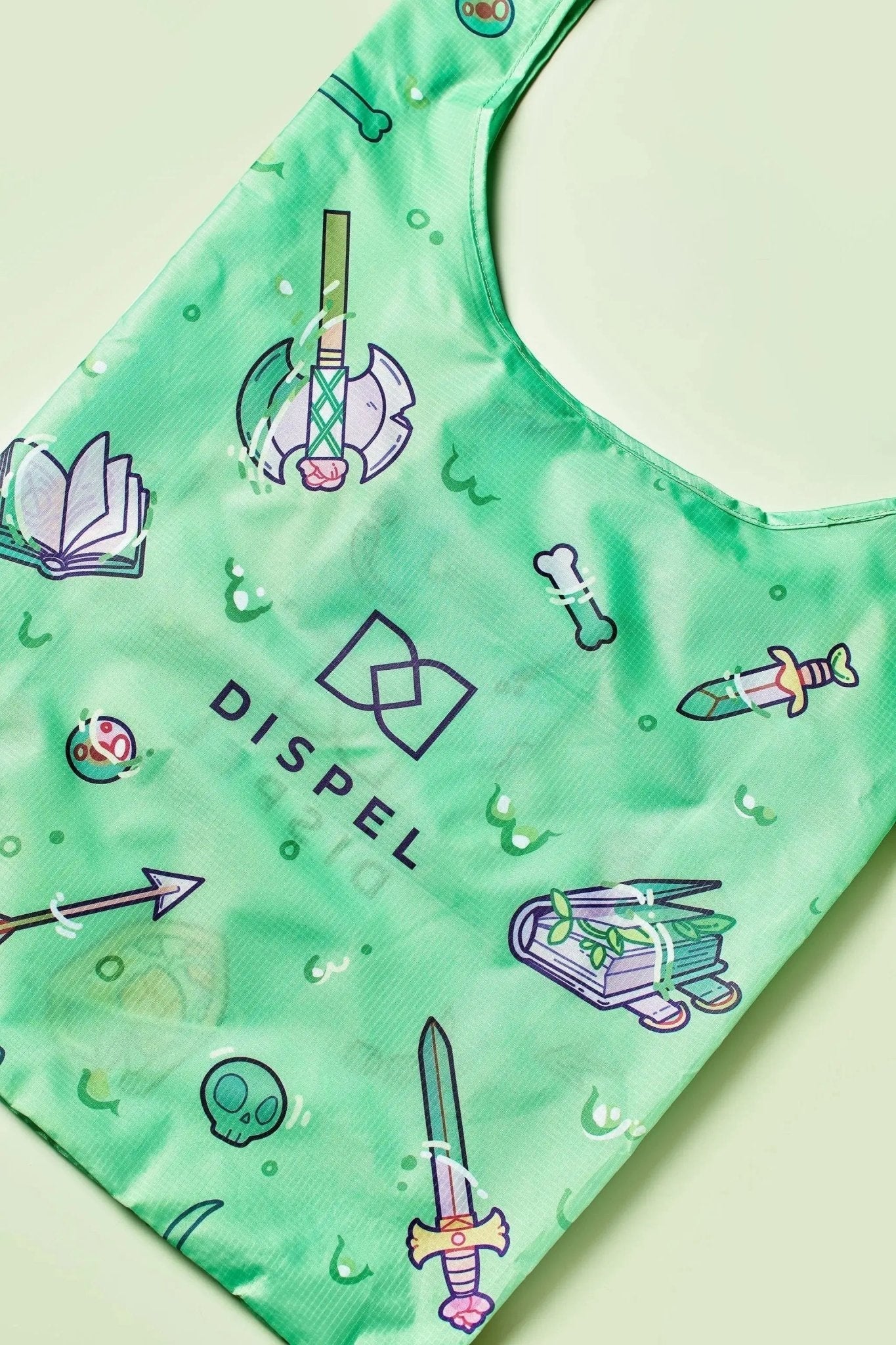 Gelatinous Cube Reusable Shopping Tote - Dispel Dice - Premium DnD Dice & Accessories