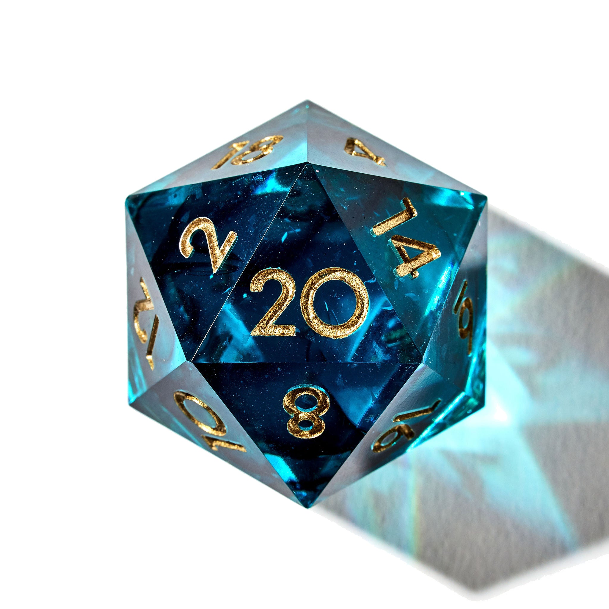 Grace of Gold 7-Piece Polyhedral Dice Set