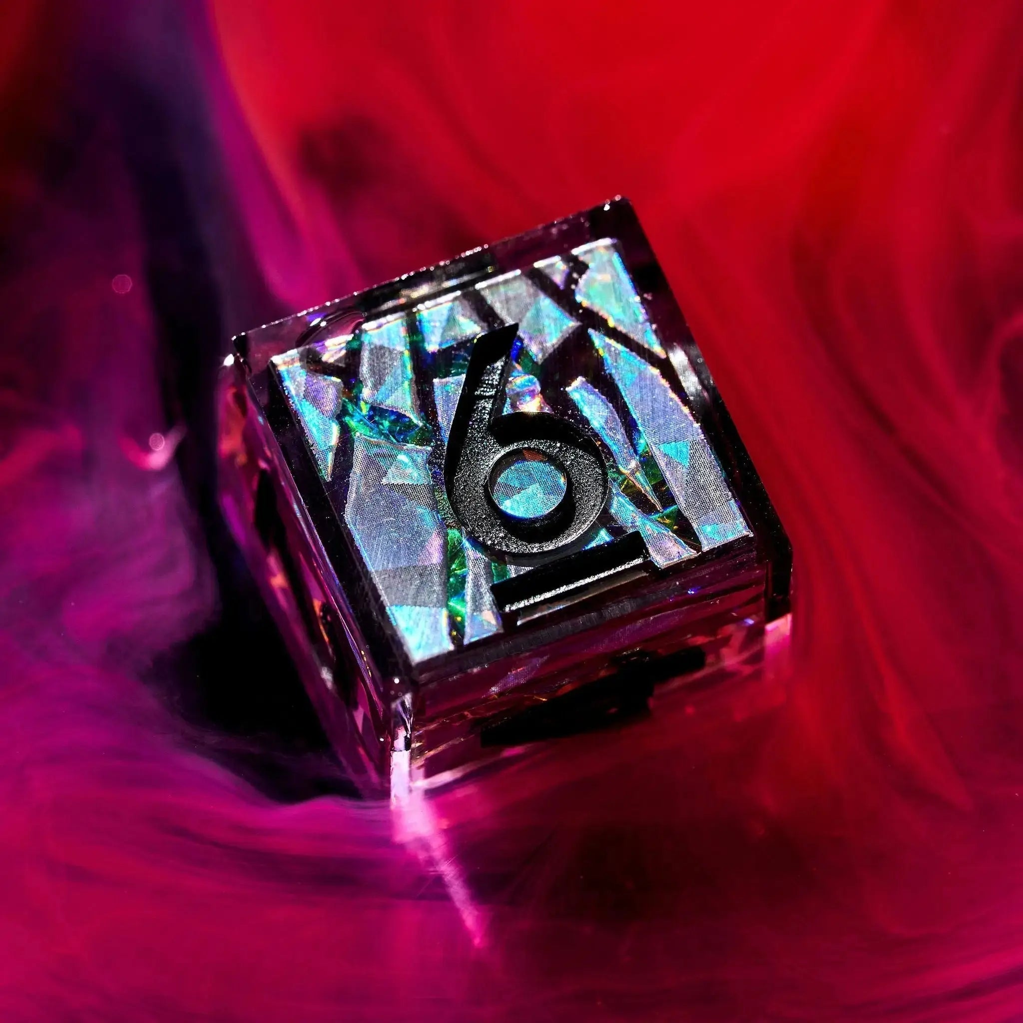 Heart of Glass 7-Piece Iconic Dice Set - Dispel Dice - Premium DnD Dice & Accessories