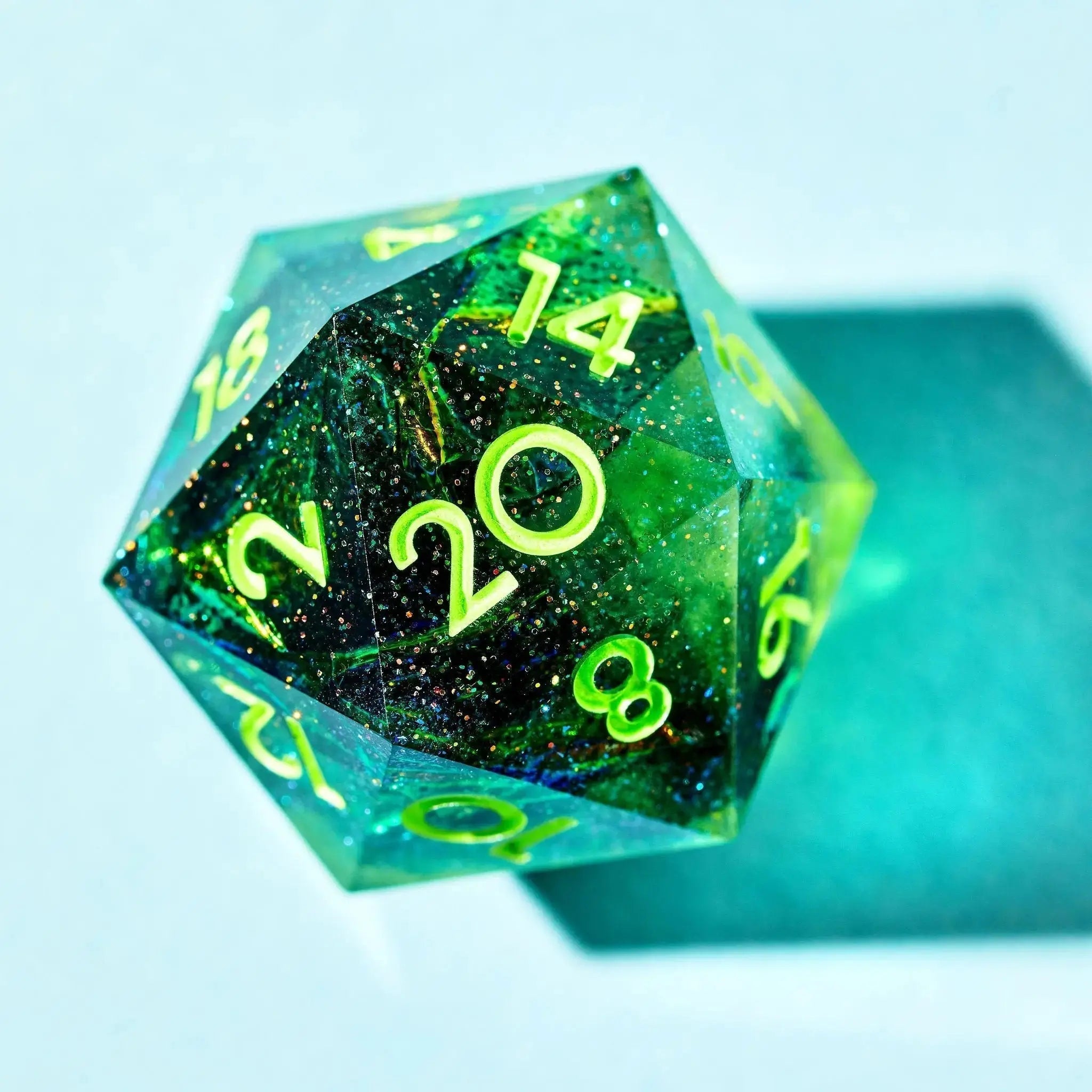 Hex 7-Piece Polyhedral Dice Set - Dispel Dice - Premium DnD Dice & Accessories