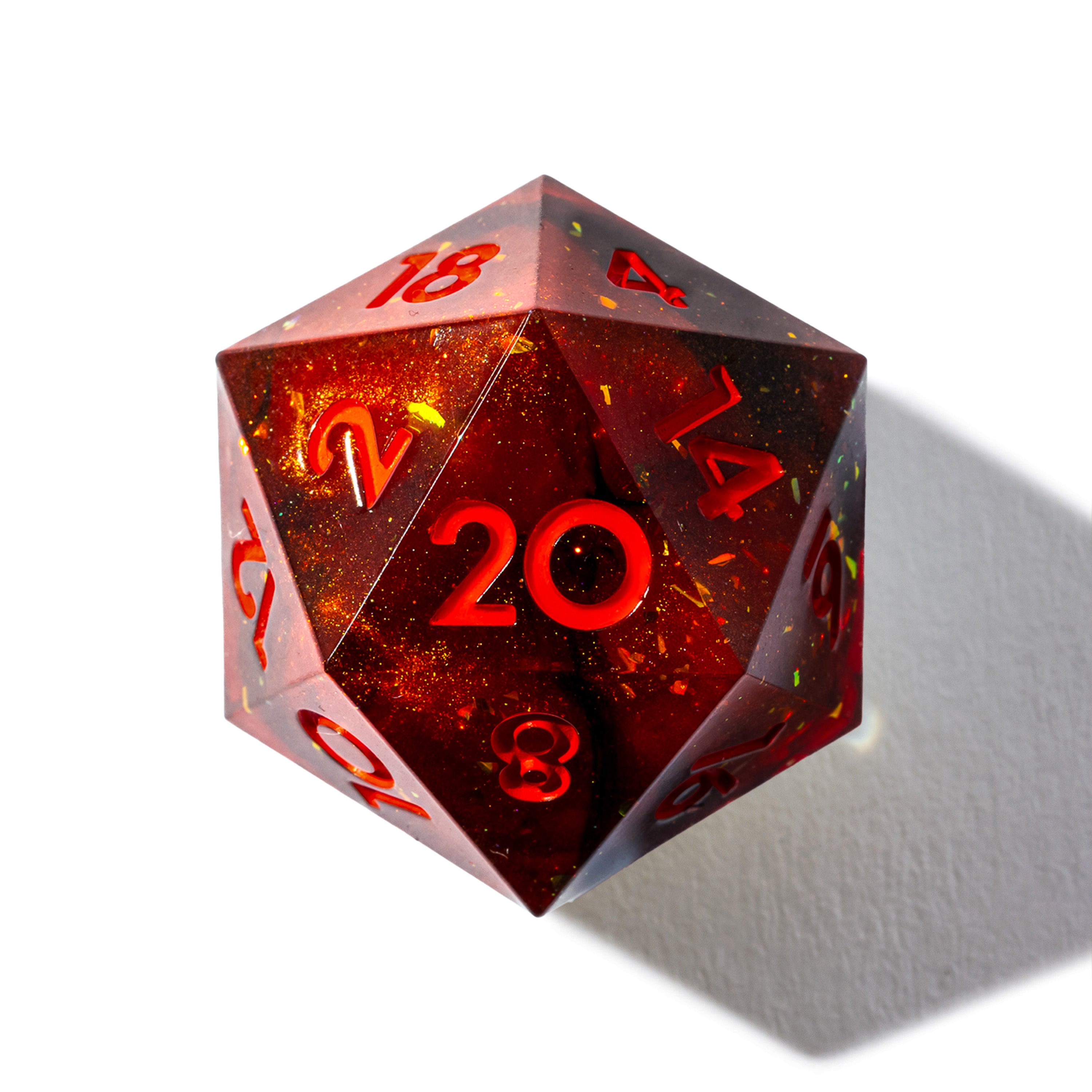 Hot Spot 7-Piece Polyhedral Dice Set
