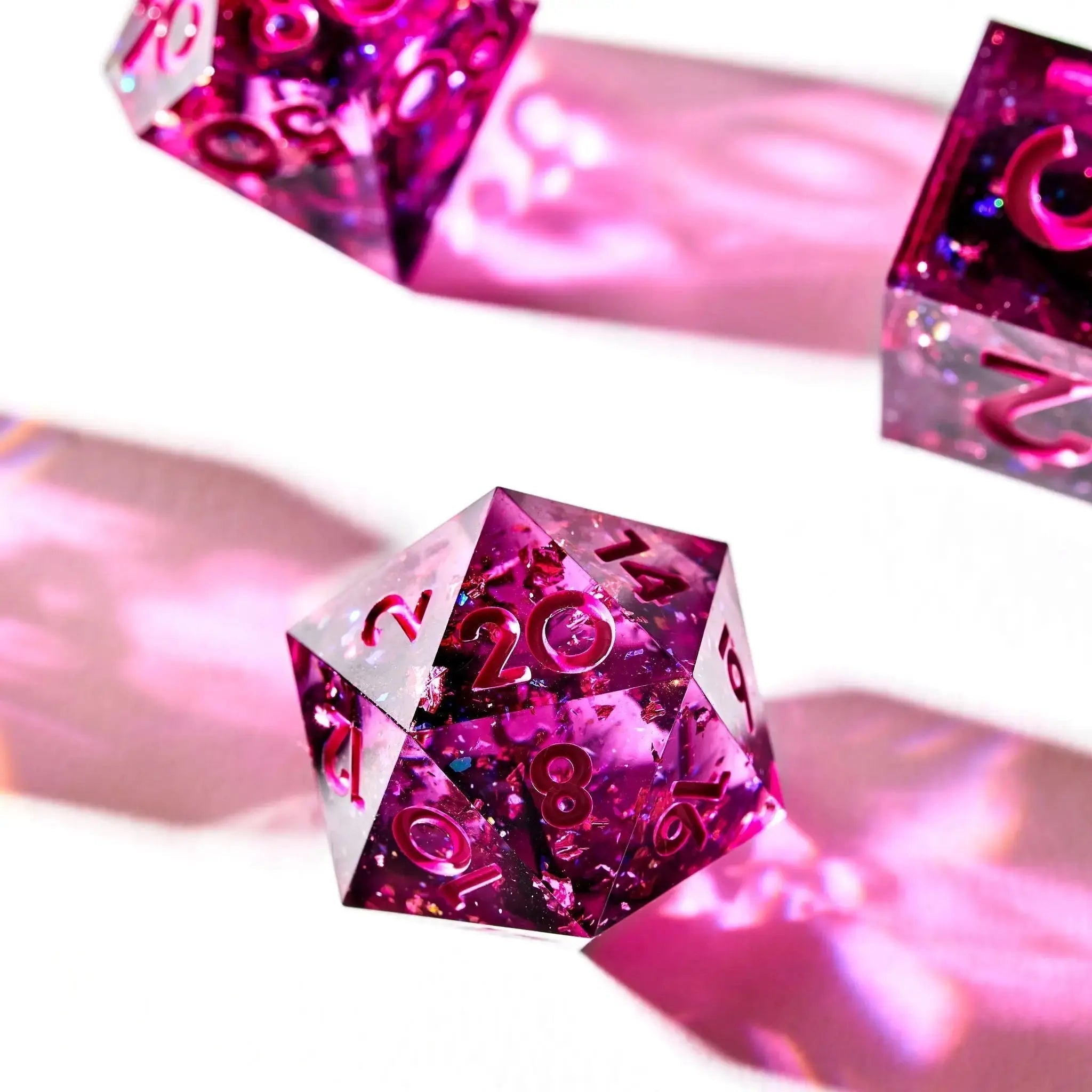 Incubus 7-Piece Polyhedral Dice Set - Dispel Dice - Premium DnD Dice & Accessories