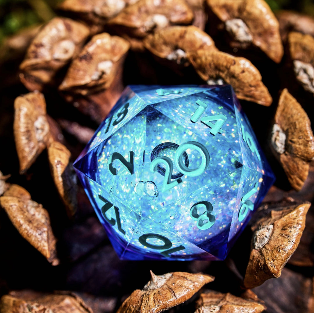 Into the Feywild 7-Piece Liquid Core Dice Set