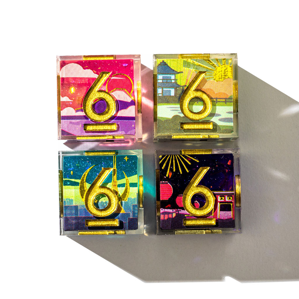 Japan 4-Piece Iconic D6 Set