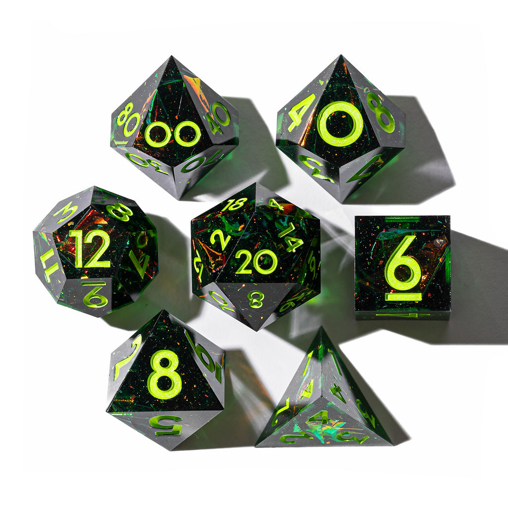 Labyrinth 7-Piece Polyhedral Dice Set