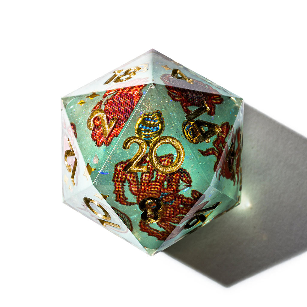 Crabs 7-Piece Iconic Dice Set - Dispel Dice - Premium DnD Dice & Accessories # #