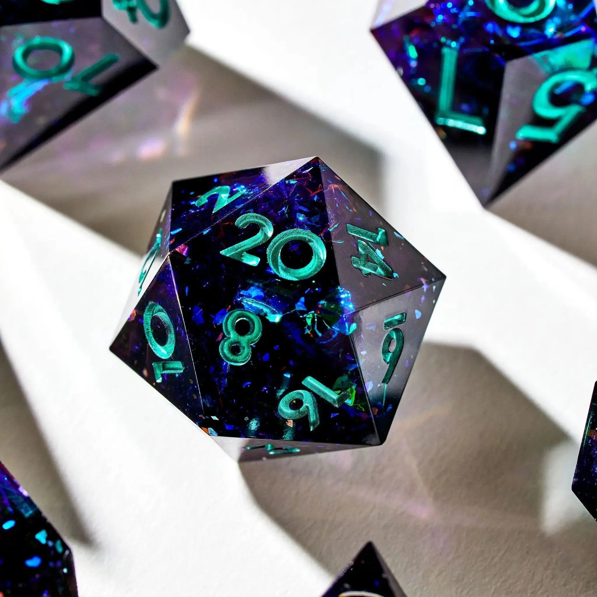 Leviathan 7-Piece Polyhedral Dice Set - Dispel Dice - Premium DnD Dice & Accessories