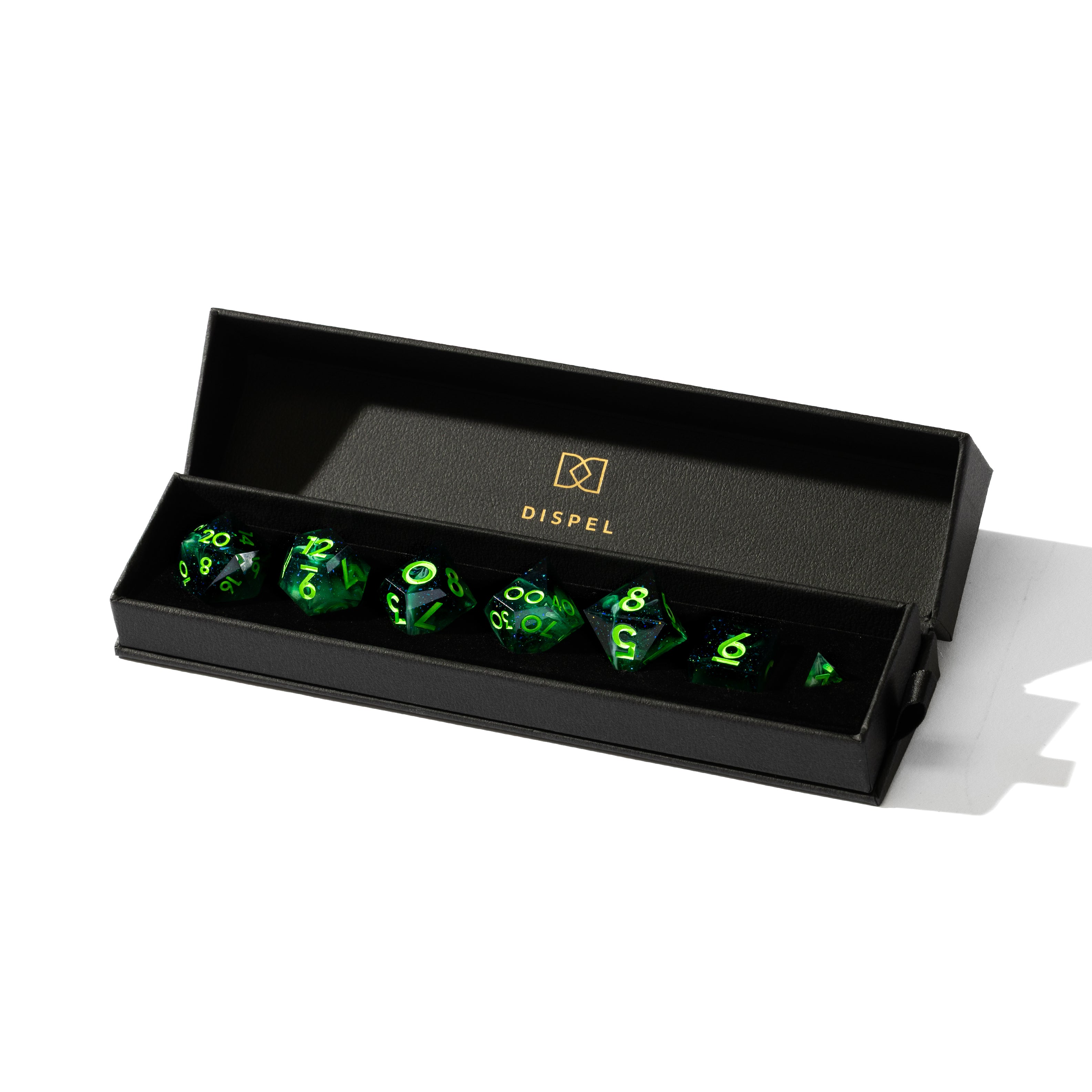 Swarm 7-Piece Polyhedral Dice Set