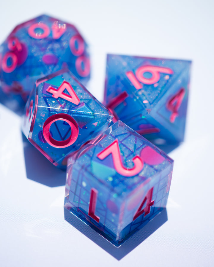 Lo-Fi 7-Piece Iconic Dice Set