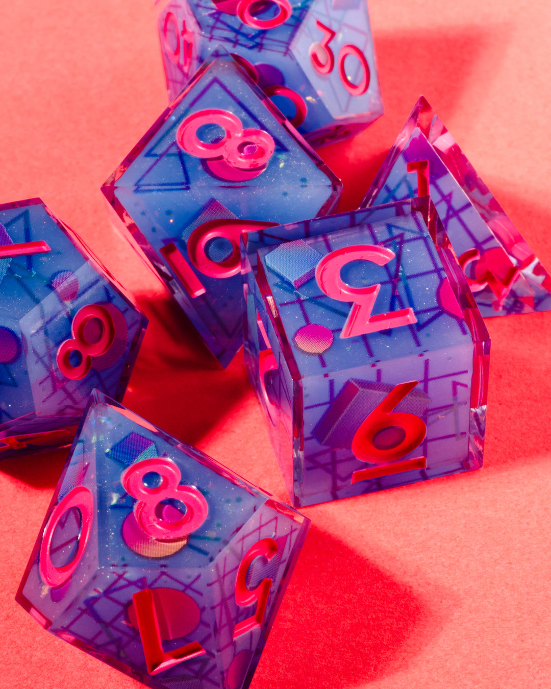 Lo-Fi 7-Piece Iconic Dice Set