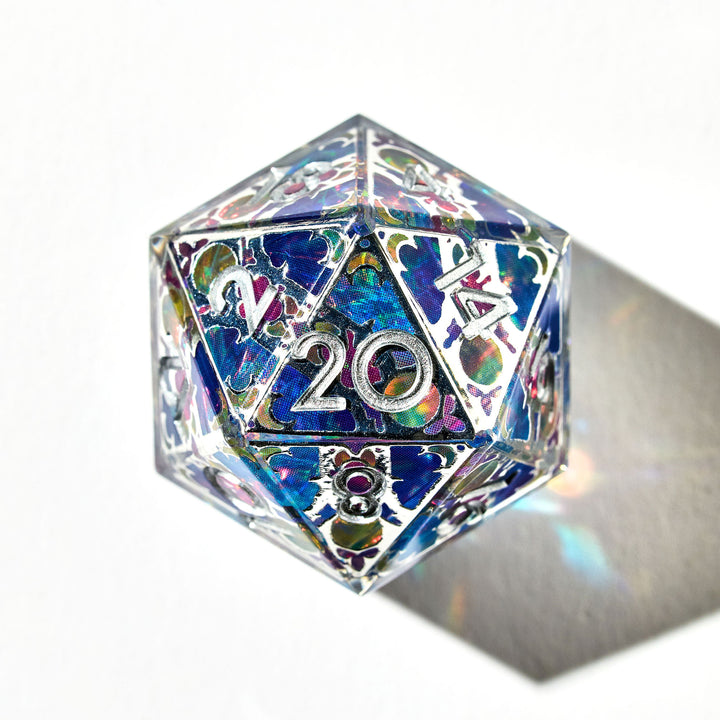 Lunar Cathedral 7-Piece Iconic Dice Set