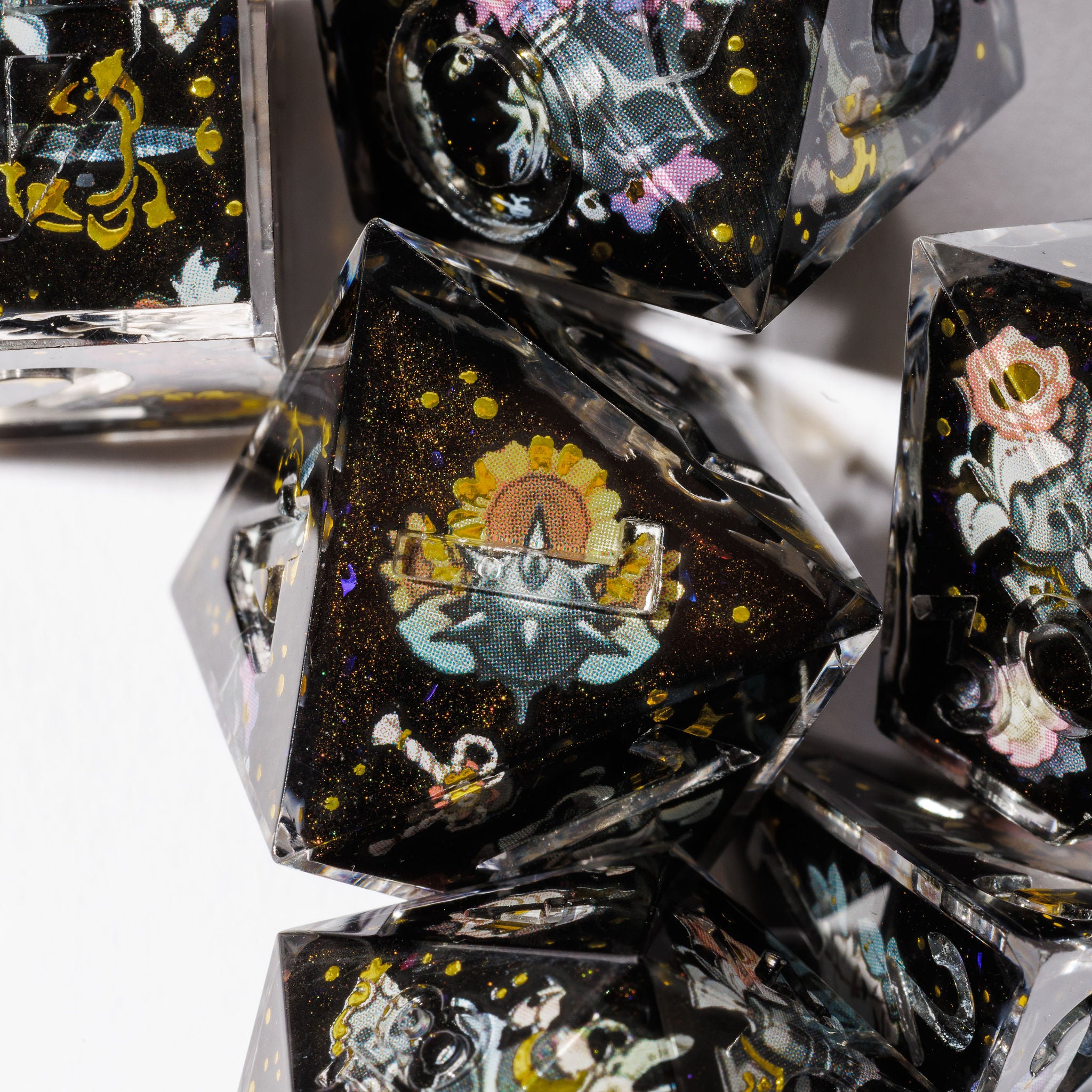 Field of Glory 7-Piece Iconic Dice Set - Dispel Dice - Premium DnD Dice & Accessories # #