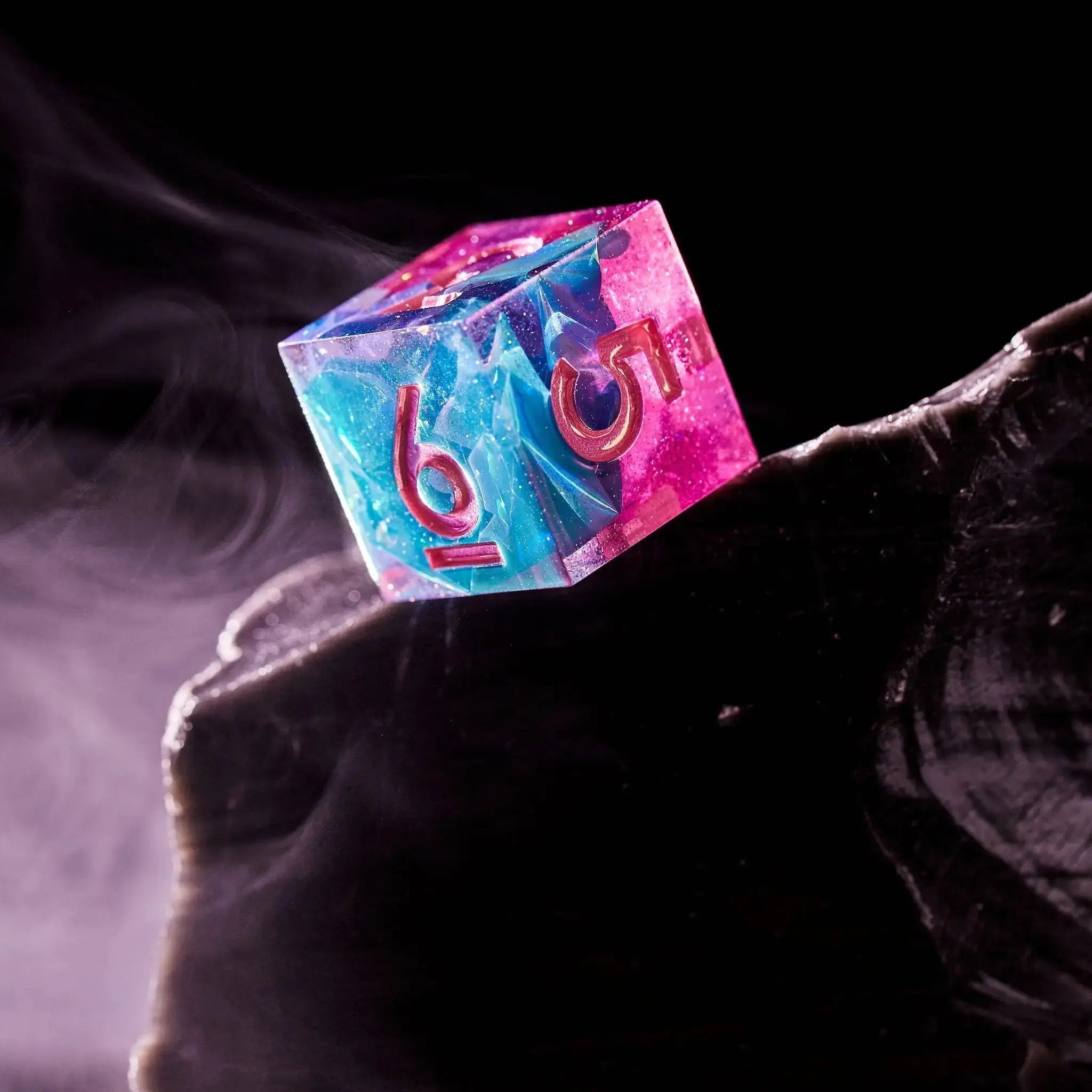 Mermaid's Laughter 7-Piece Iridescent Dice Set - Dispel Dice - Premium DnD Dice & Accessories