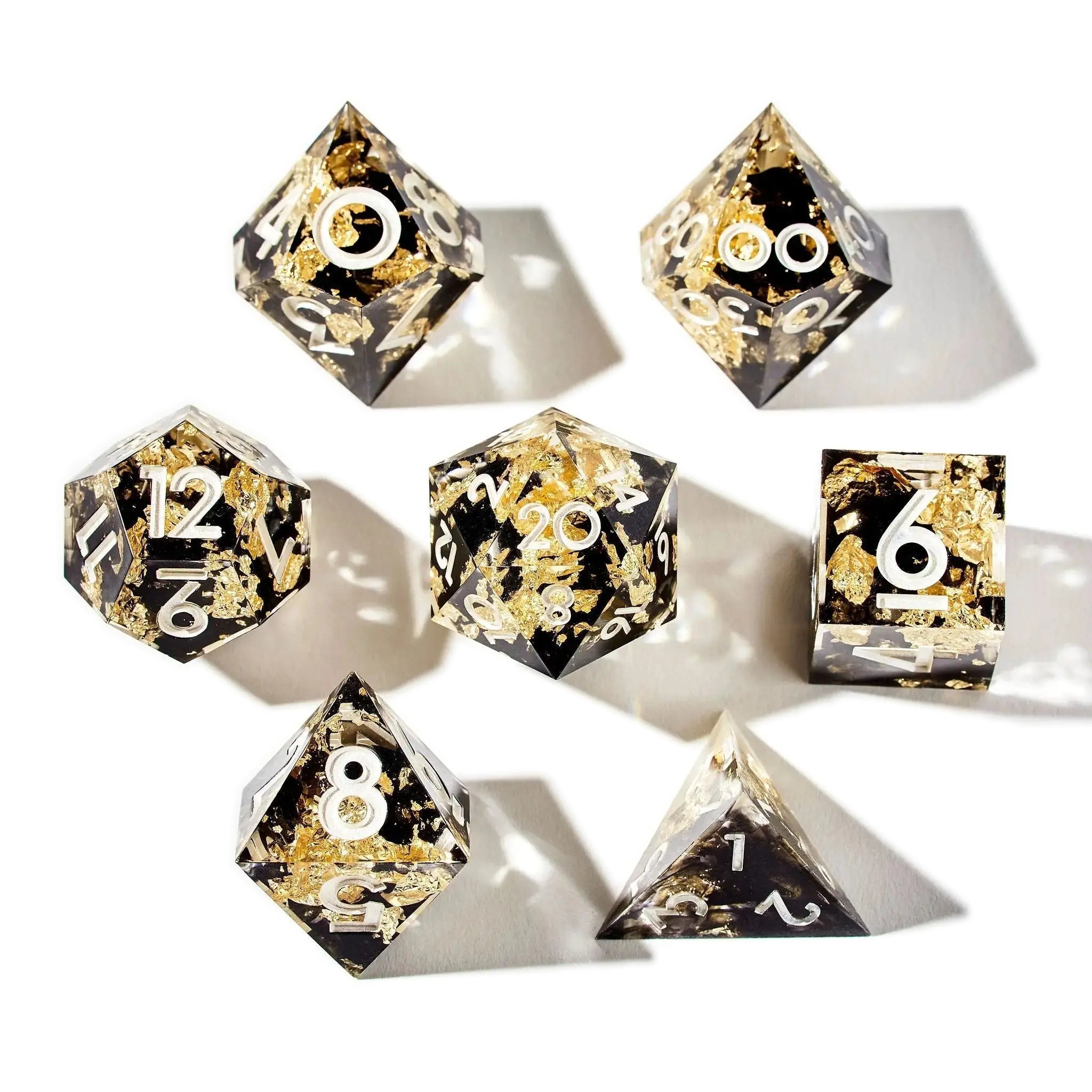 Midas Touch Premium DnD Dice Set | Dispel Dice®