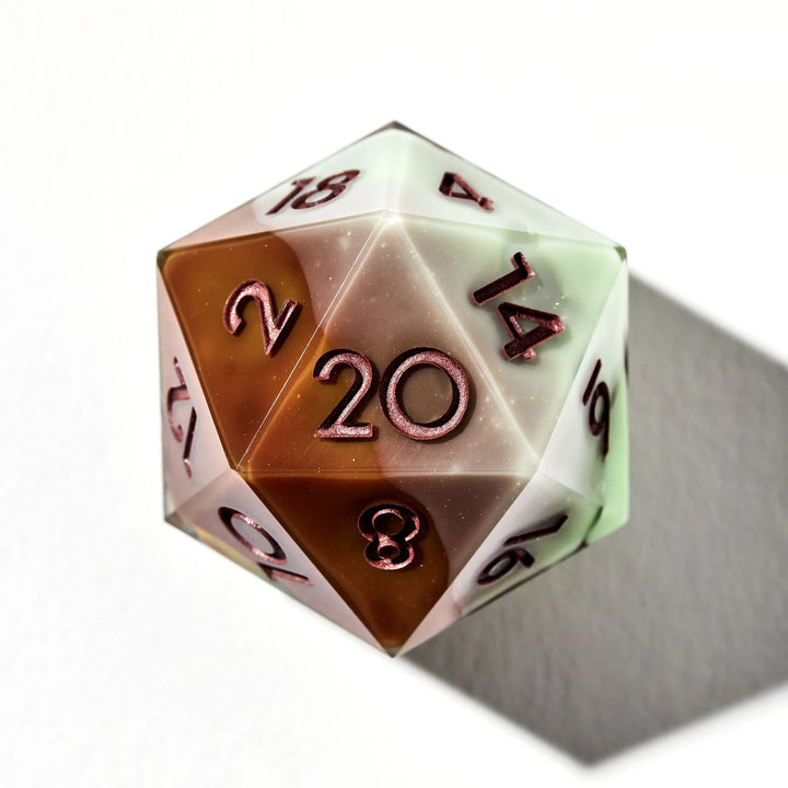 Mint Chip 7-Piece Polyhedral Dice Set