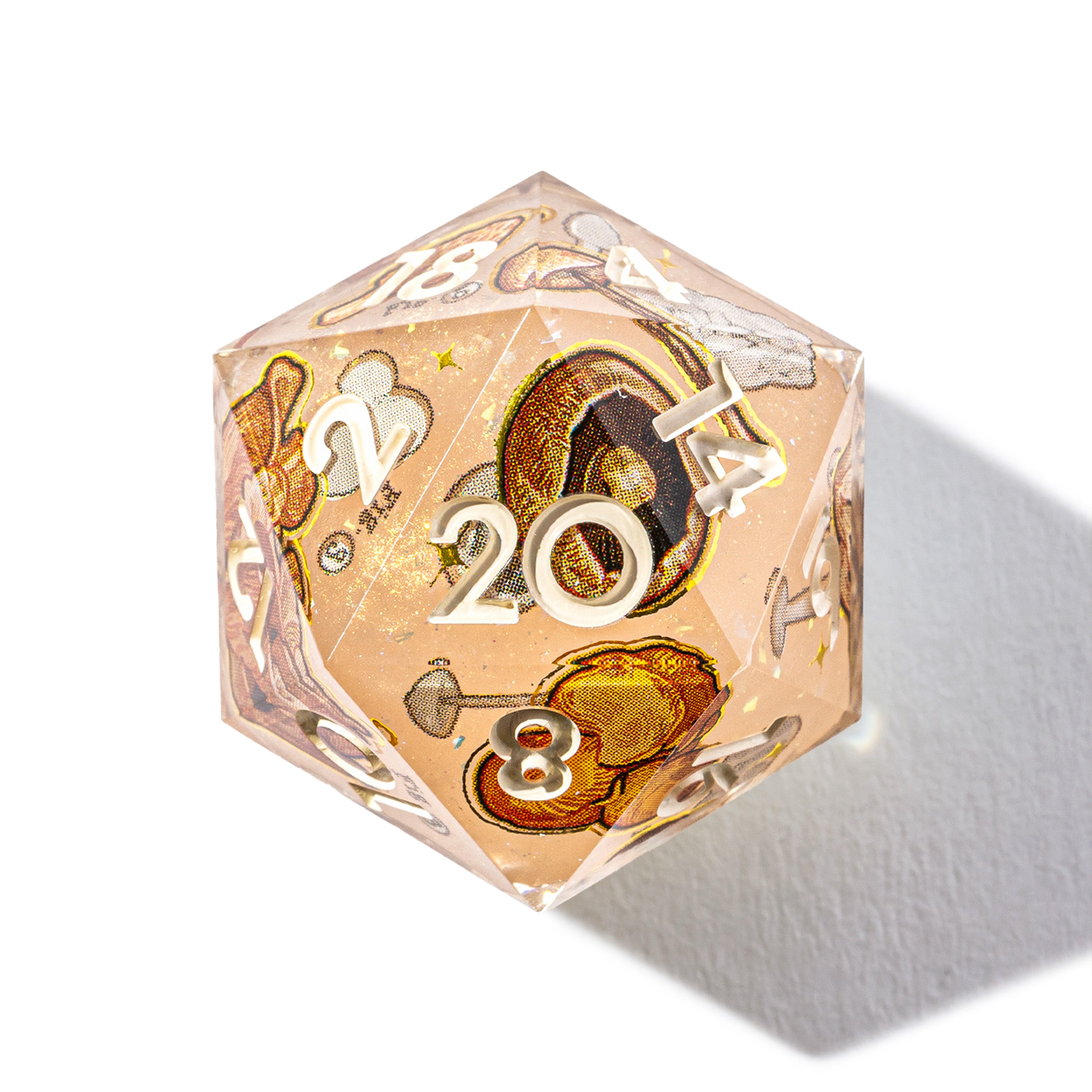 Mushroom Vintage 7-Piece Iconic Dice Set