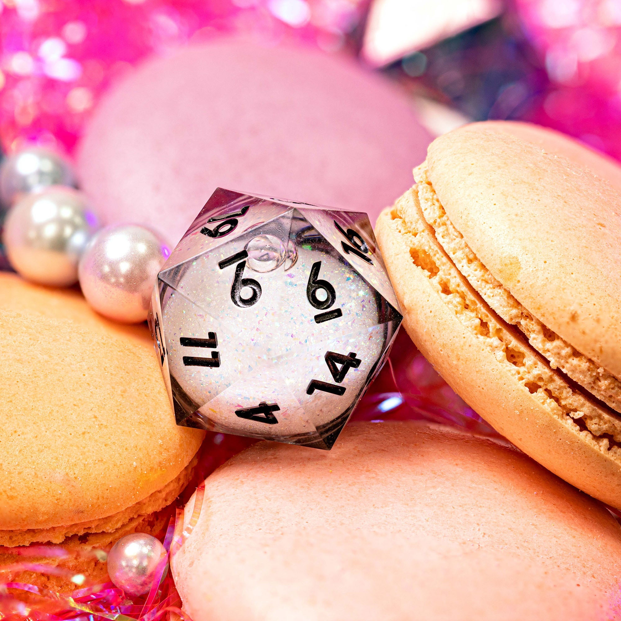 Obscura 7-Piece Liquid Core Dice Set - Dispel Dice - Premium DnD Dice & Accessories