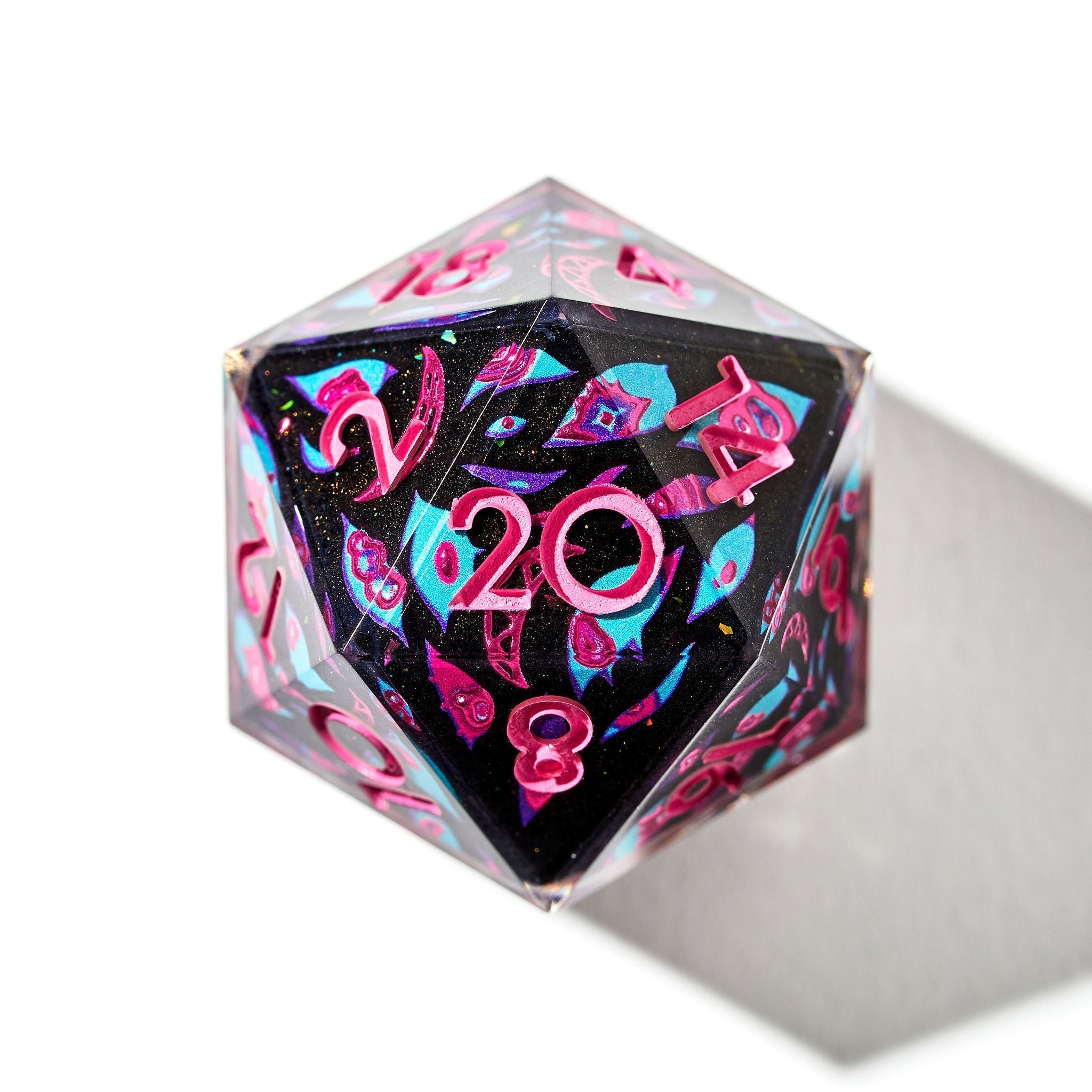 Otherworldly Entity 7-Piece Iconic Dice Set - Dispel Dice - Premium DnD Dice & Accessories