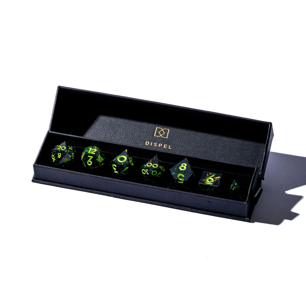 Labyrinth 7-Piece Polyhedral Dice Set