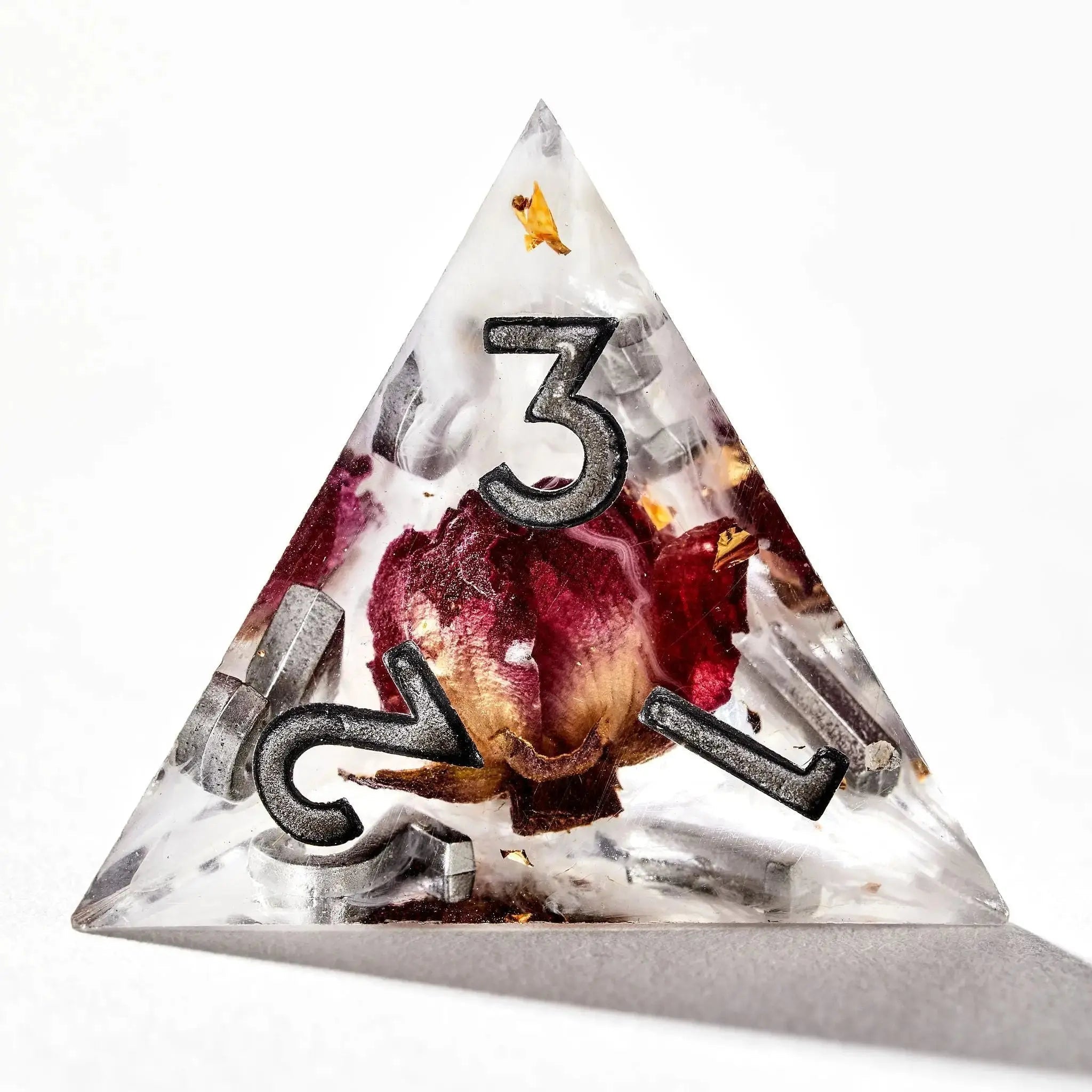 Petal Storm 7-Piece Polyhedral Dice Set - Dispel Dice - Premium DnD Dice & Accessories