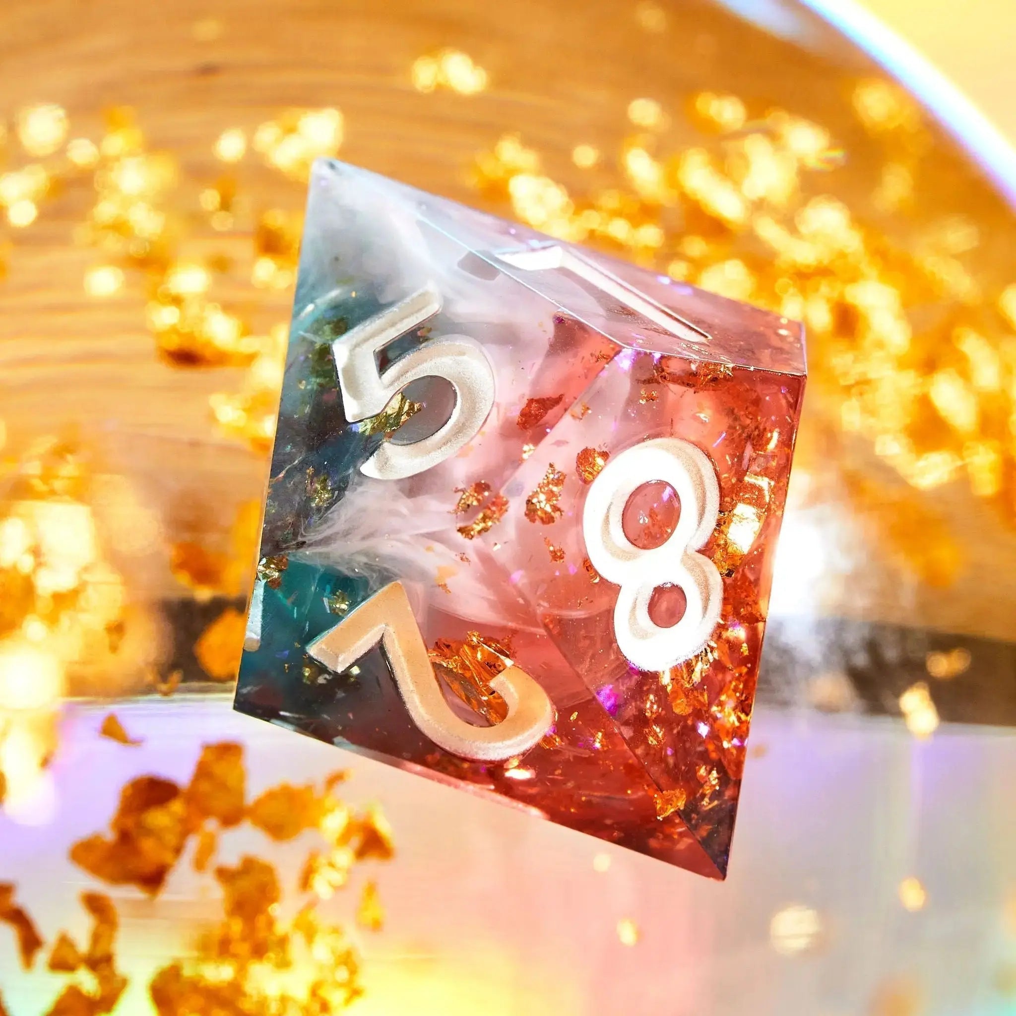 Promise of Tomorrow 7-Piece Polyhedral Dice Set - Dispel Dice - Premium DnD Dice & Accessories