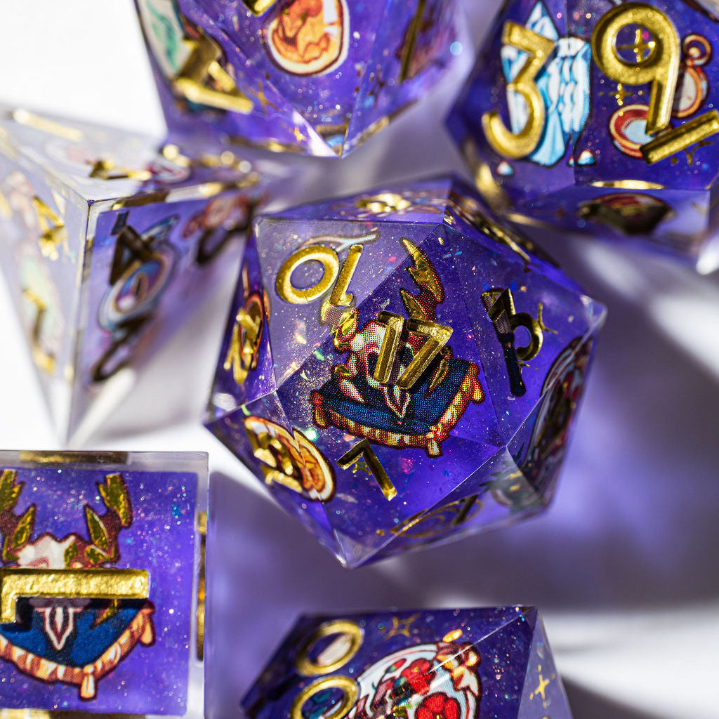Draconian History 7-Piece Iconic Dice Set