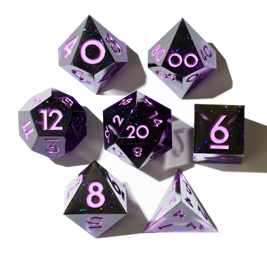 Lunaris 7-Piece Polyhedral Dice Set