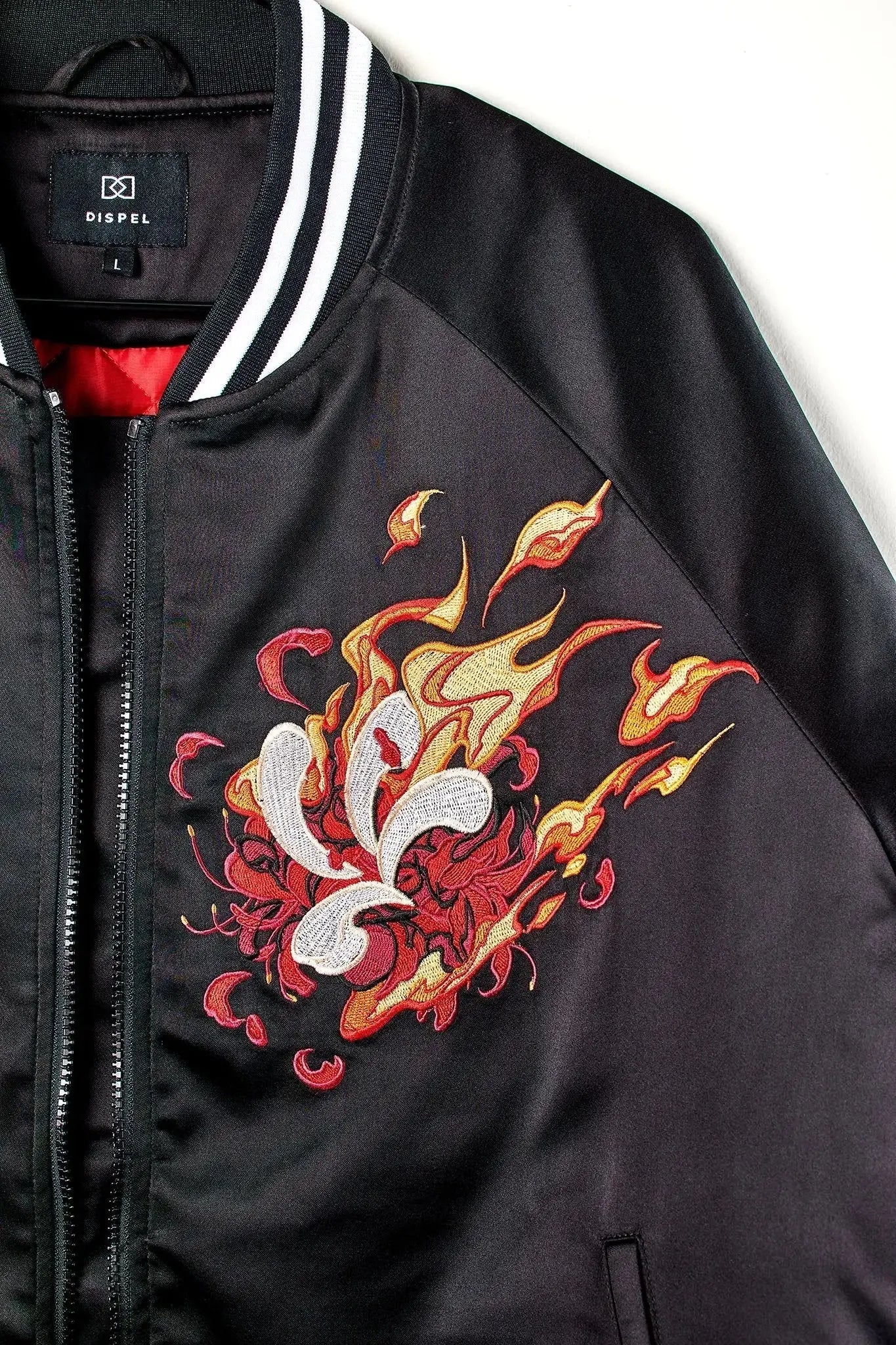 Red Dragon Sukajan Bomber Jacket - Dispel Dice - Premium DnD Dice & Accessories