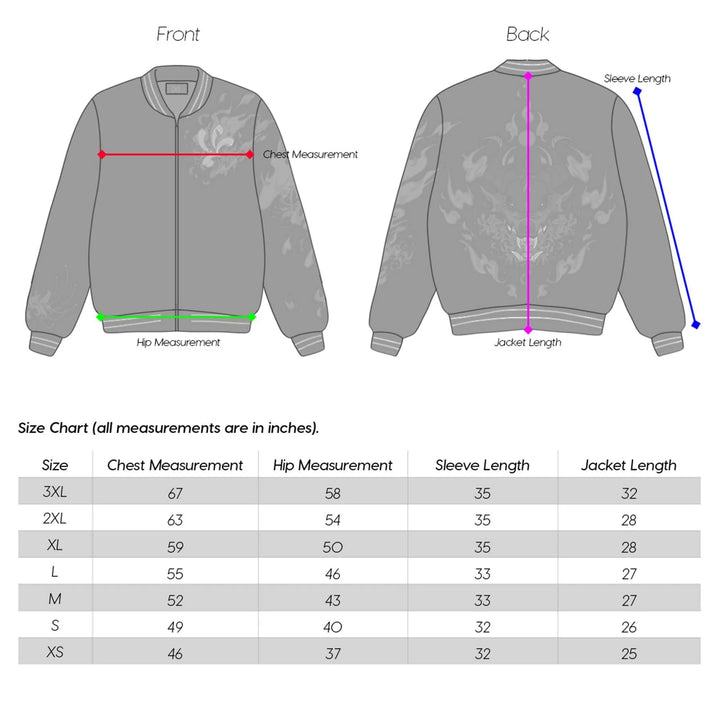 Displacer Beast Sukajan Bomber Jacket